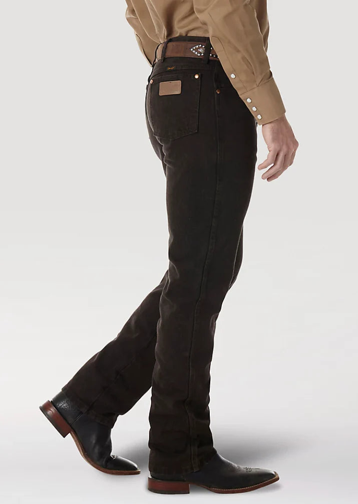 Wrangler Cowboy Cut Slim Fit Black Chocolate