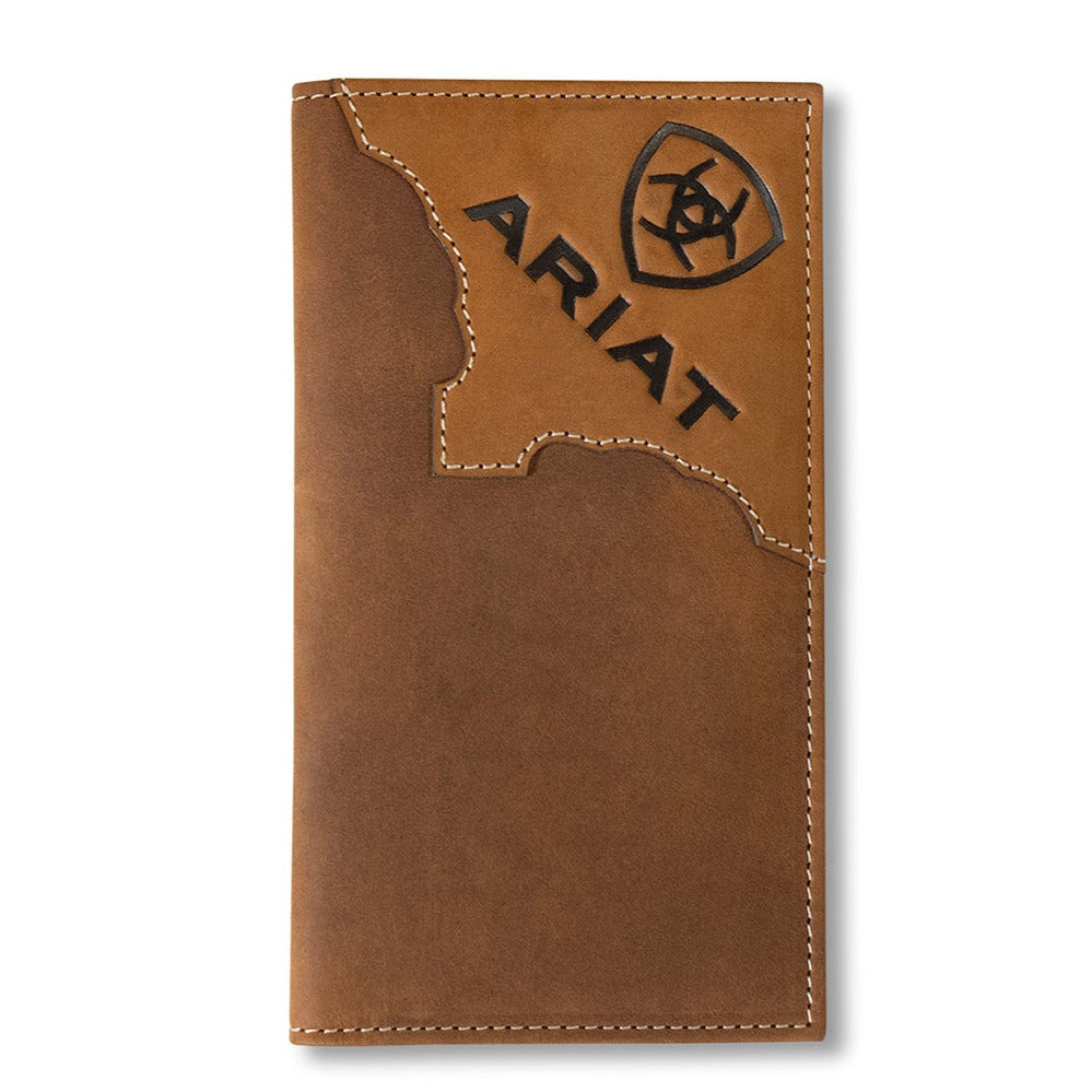 ariat rodeo wallet brown