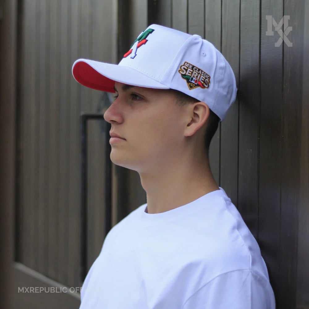 MX Blanca Tricolor Snapback Cap
