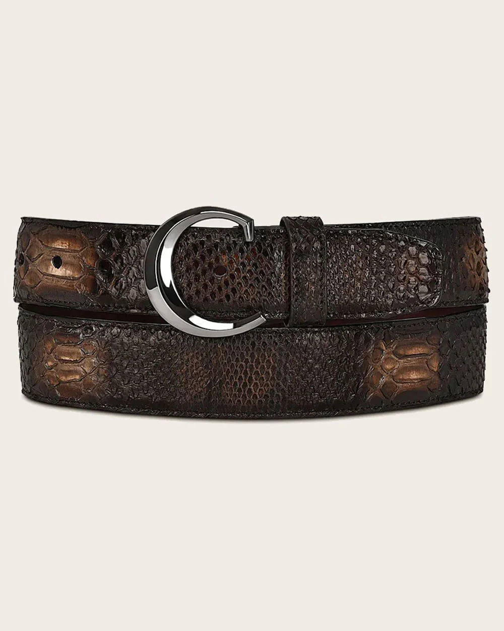 cuadra belt men python 