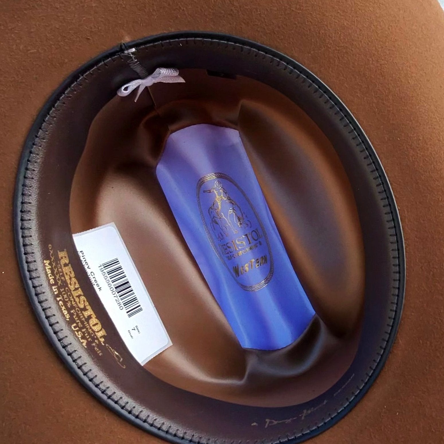 Resistol 6X Piney Creek Cowboy Hat Chestnut – ELP Western