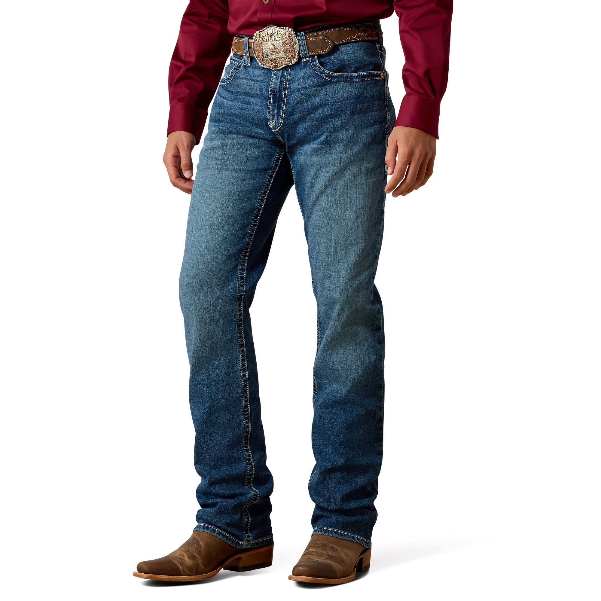 Ariat Men&#39;s M4 Jeans Hugo Bannock Relaxed Fit 10042210