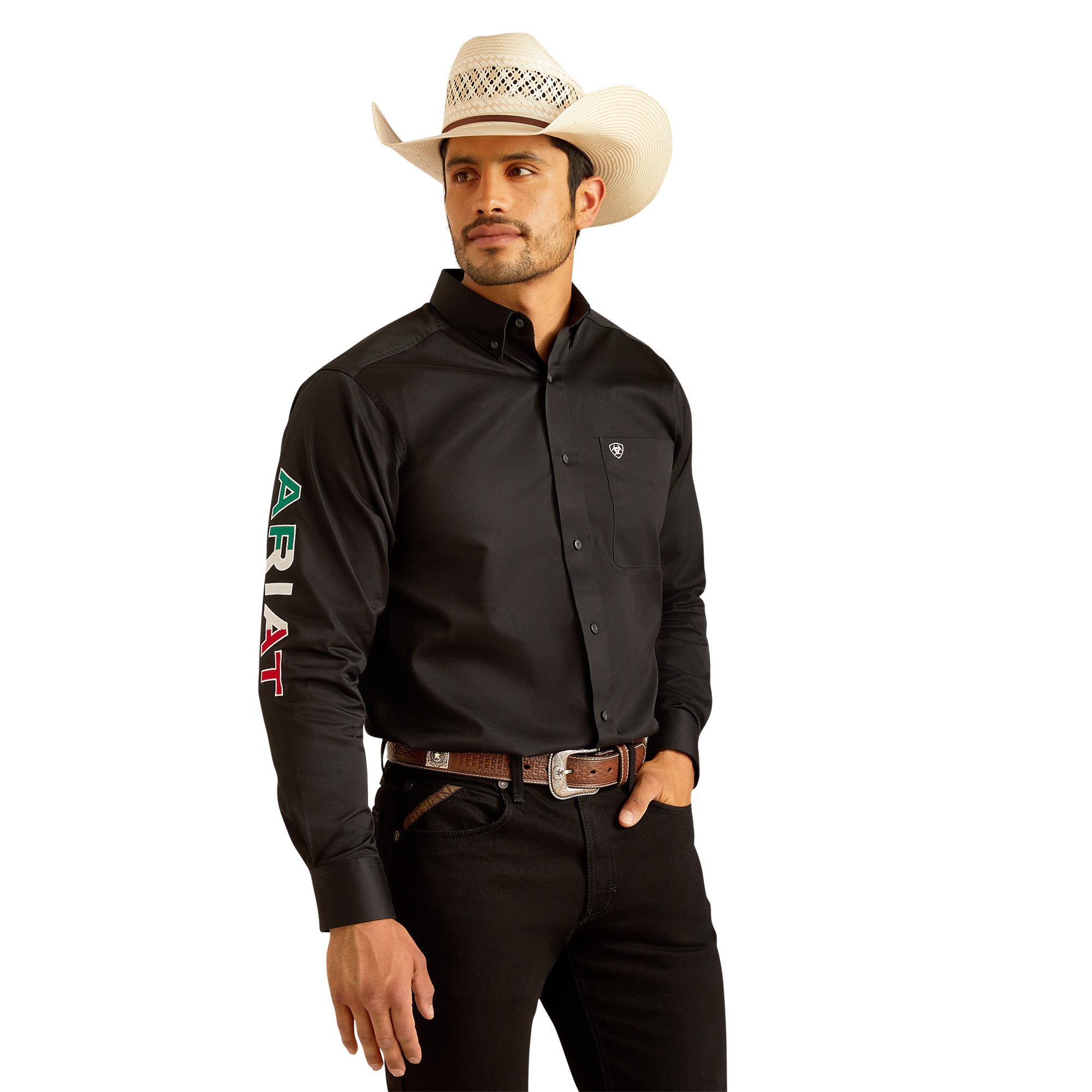 ariat mexico shirt long sleeve team