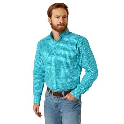 turquoise shirt for men