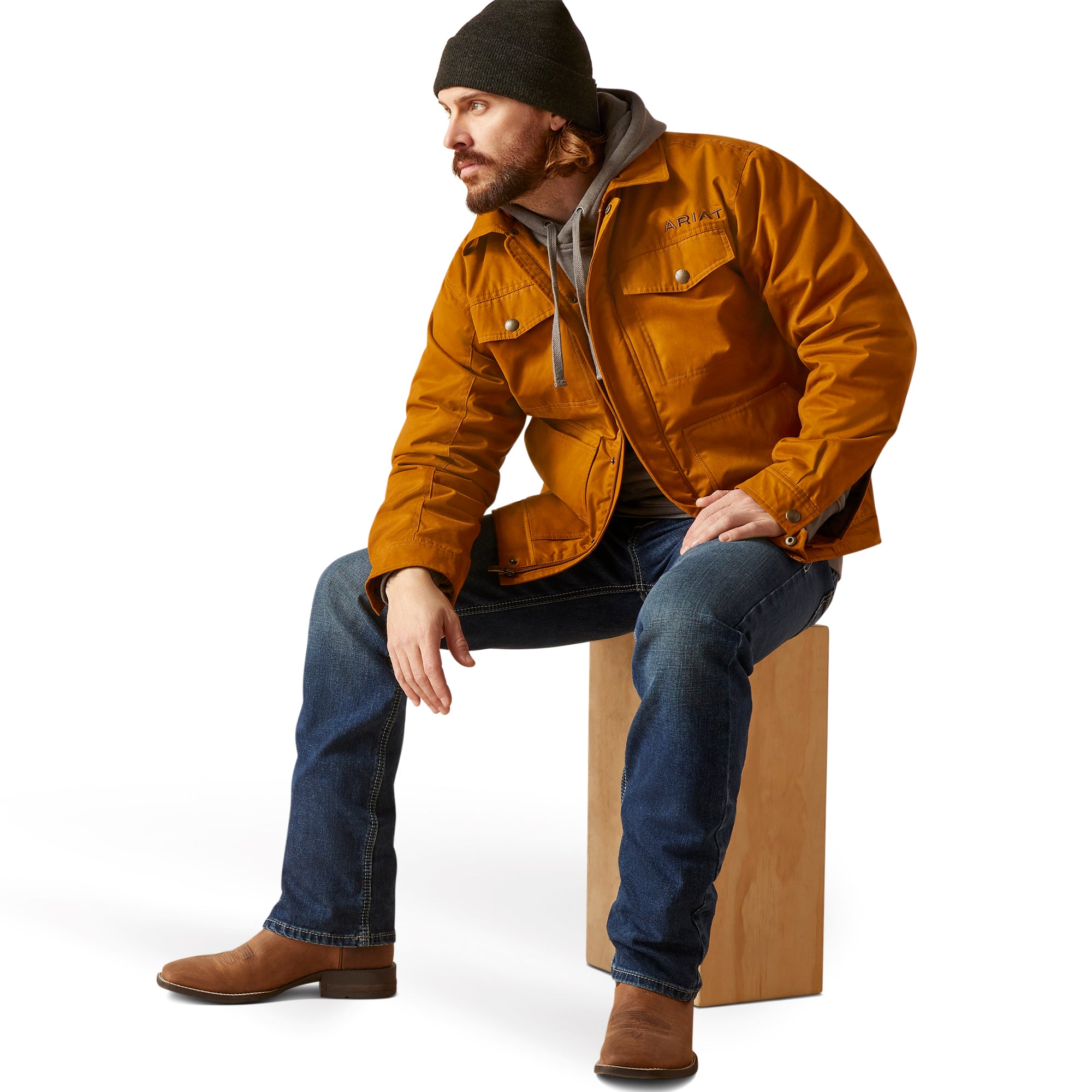 mens ariat jackets