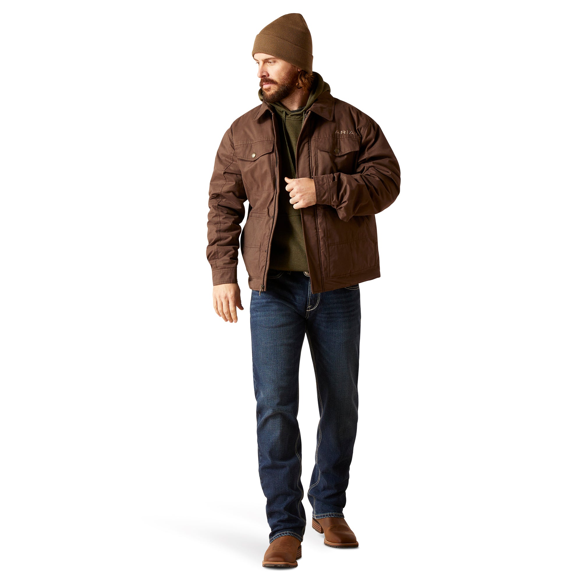 mens ariat jackets