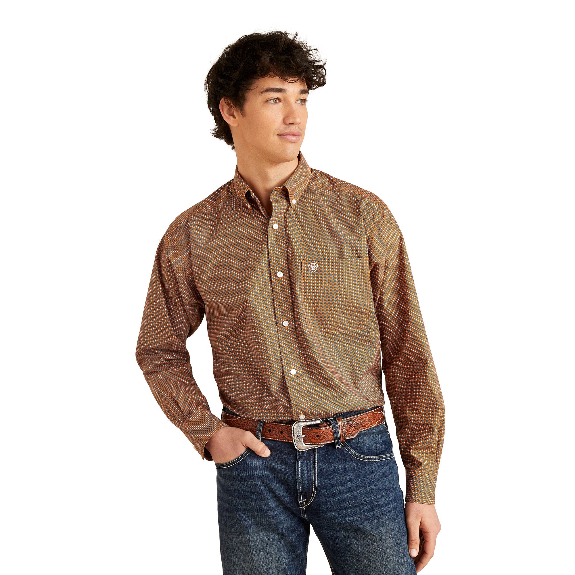 mens ariat western shirt