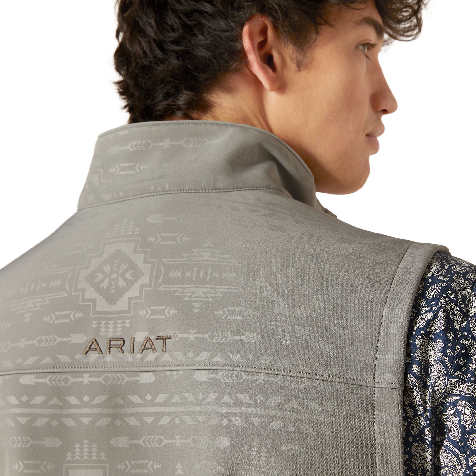 CHALECO ARIAT GRIS