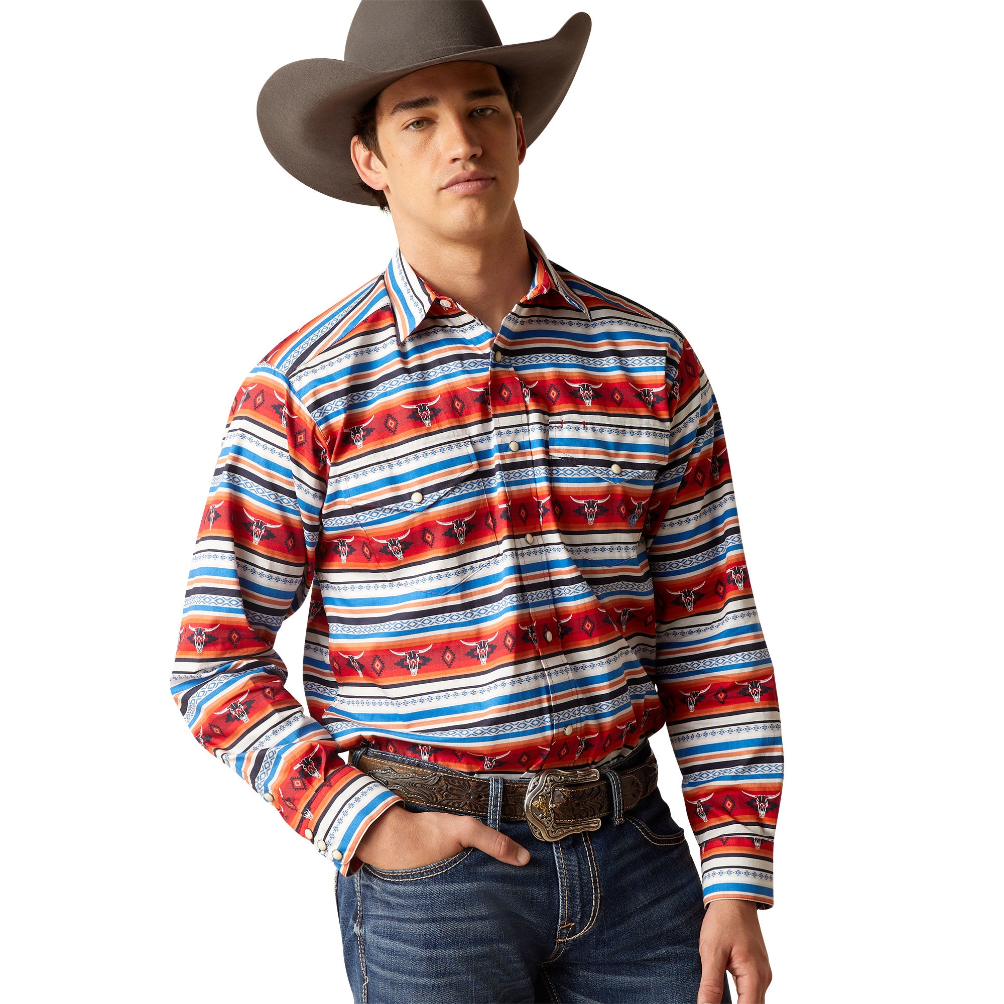 Mens ariat western shirt