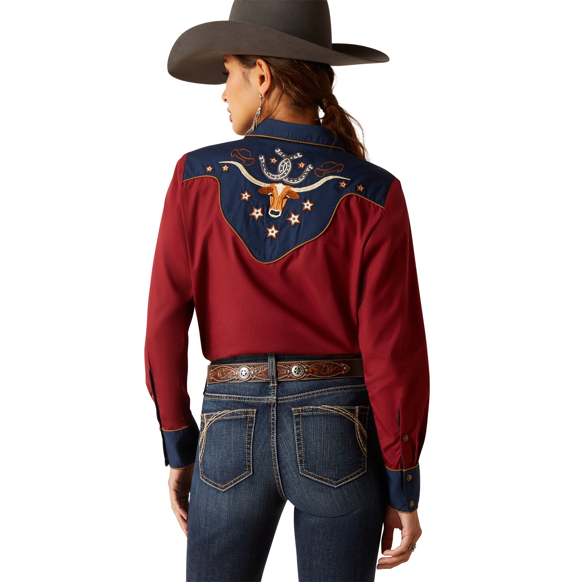 womens rodeo western shirt usa