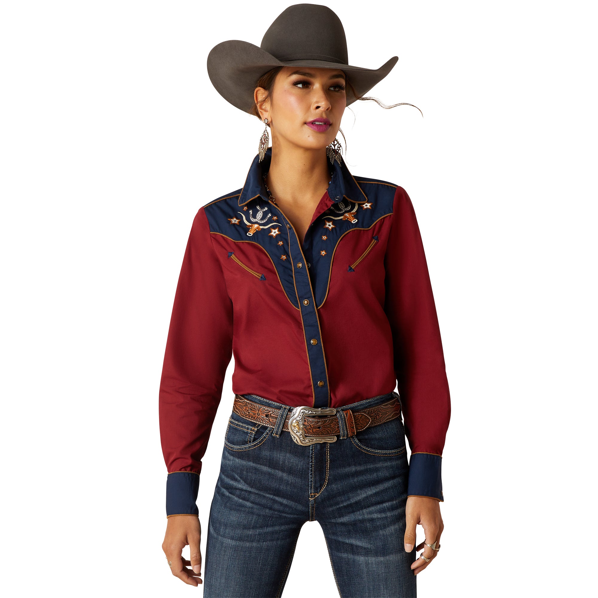 womens ariat rodeo shirt