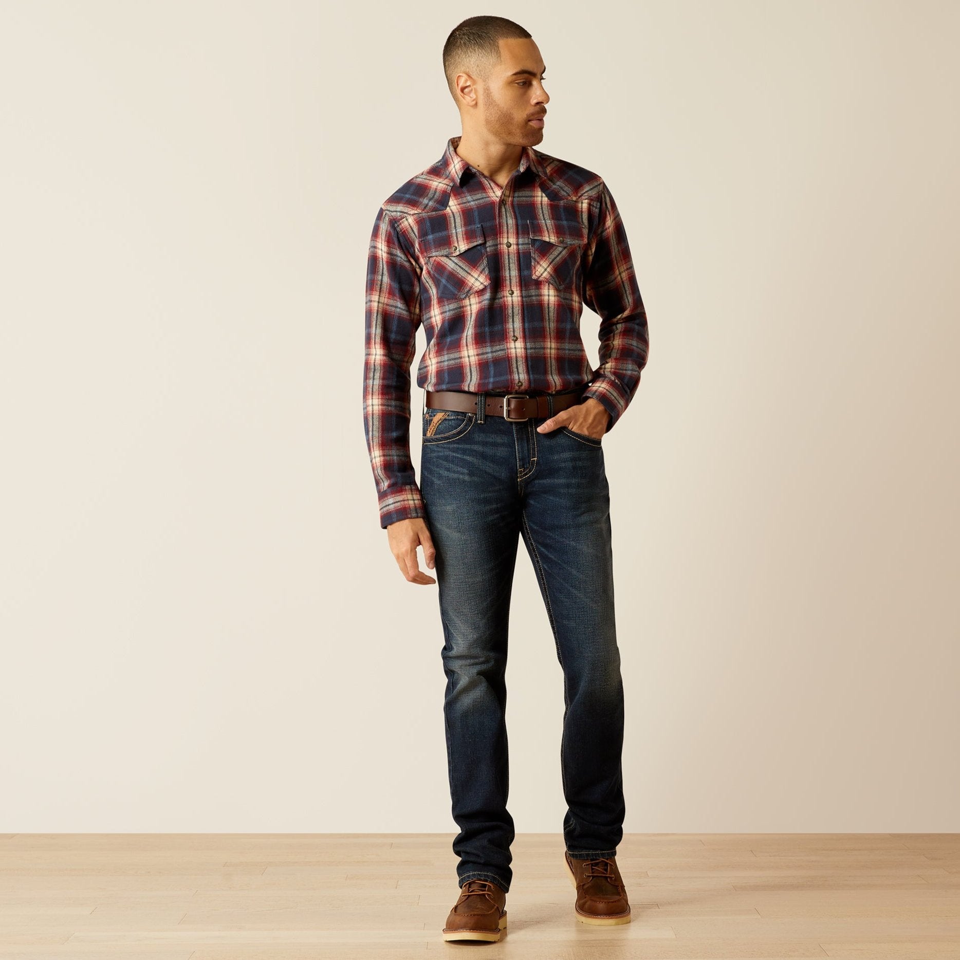 ariat slim fit pants for men