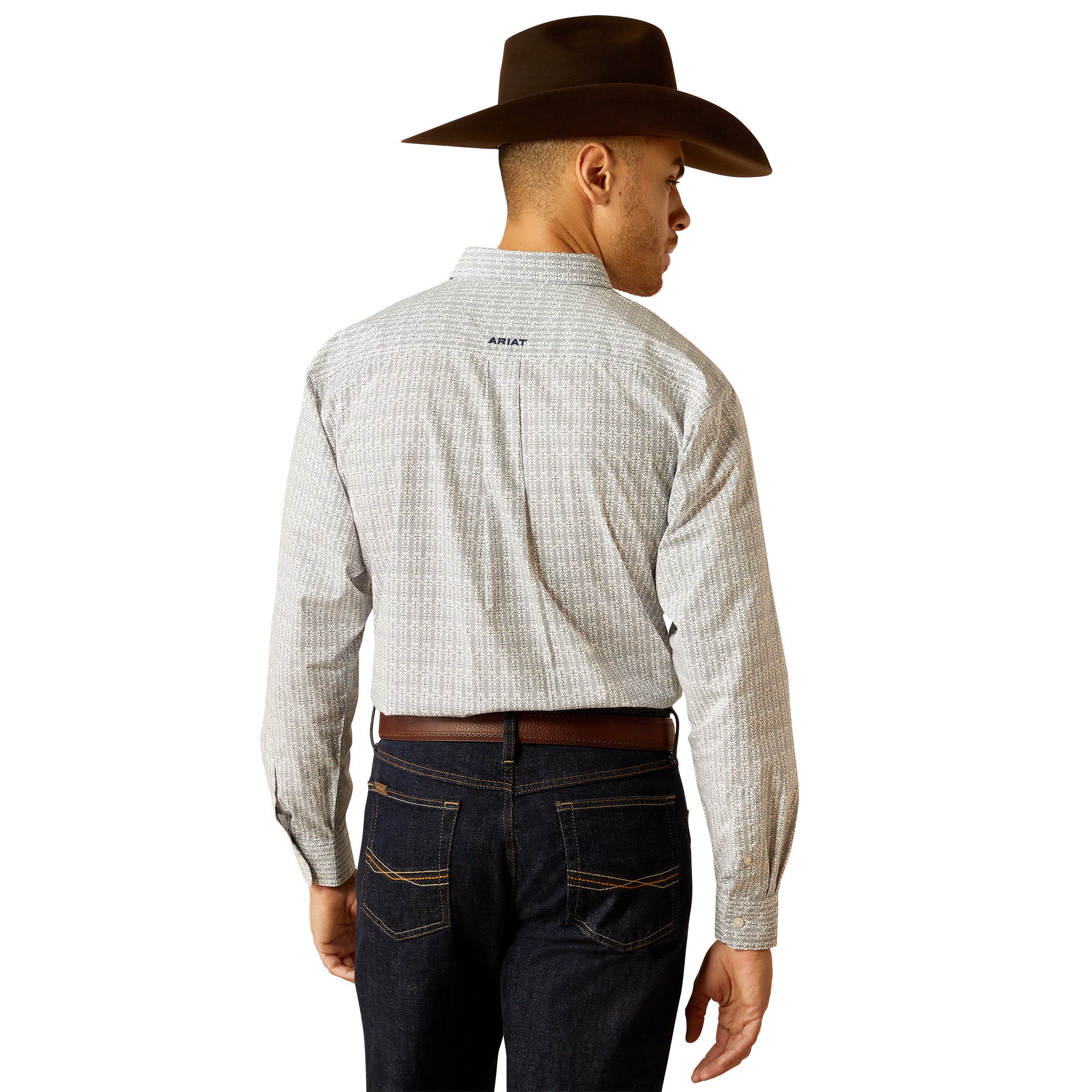 ariat mens long sleeve shirts