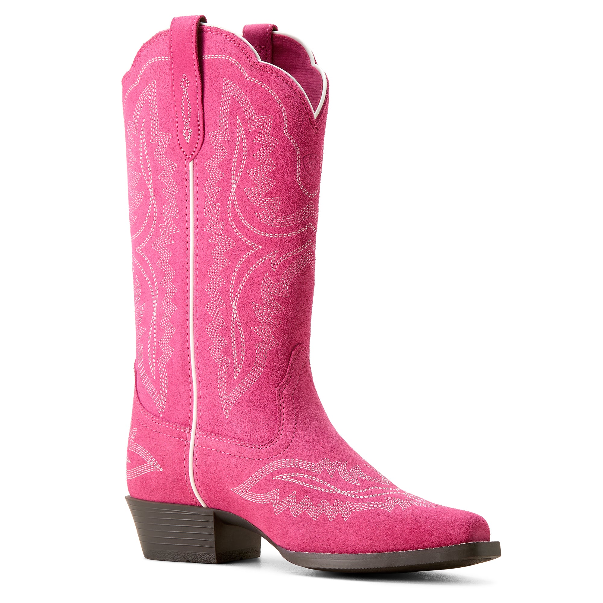 ariat kids boots pink