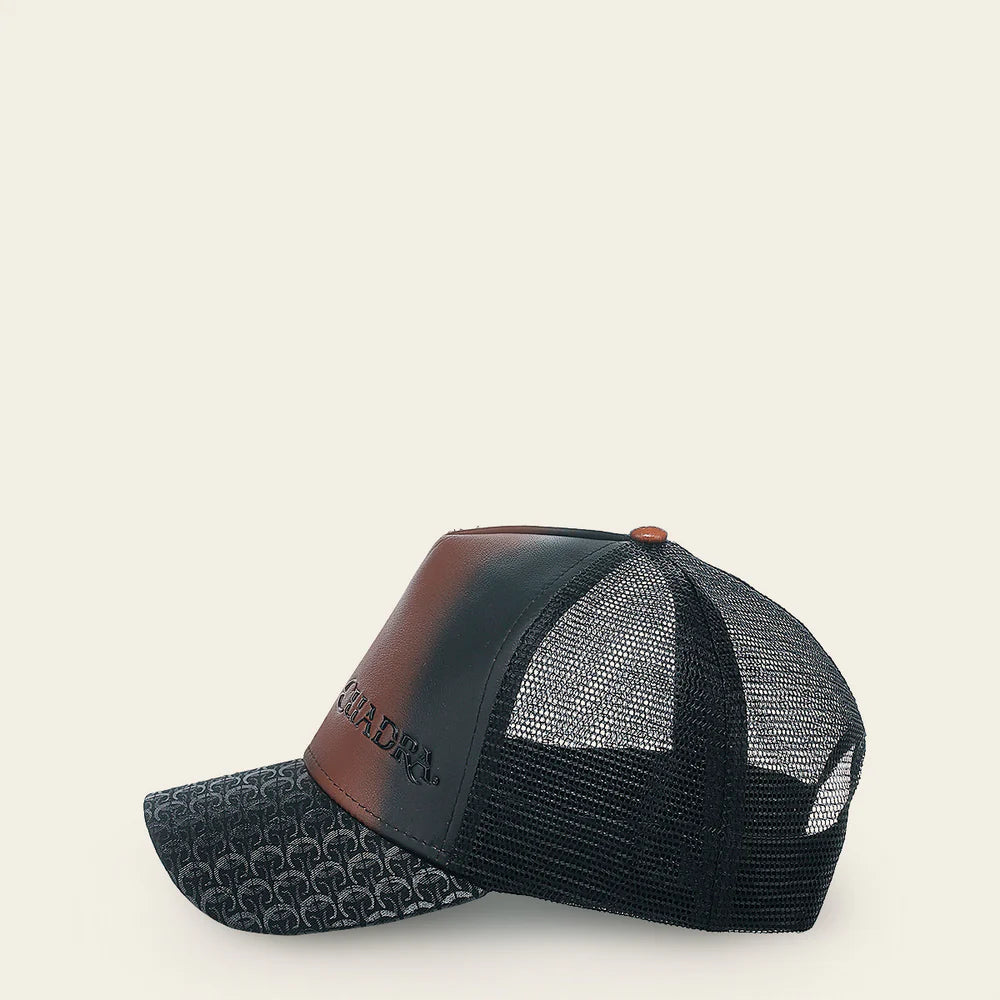 CC121 Cuadra Caiman Leather snapback