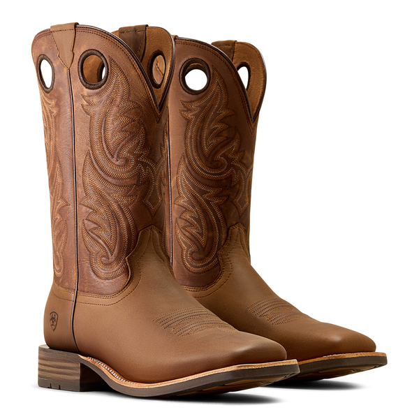 Ariat Highland Toughstock Wide Square Toe Cowboy Boot