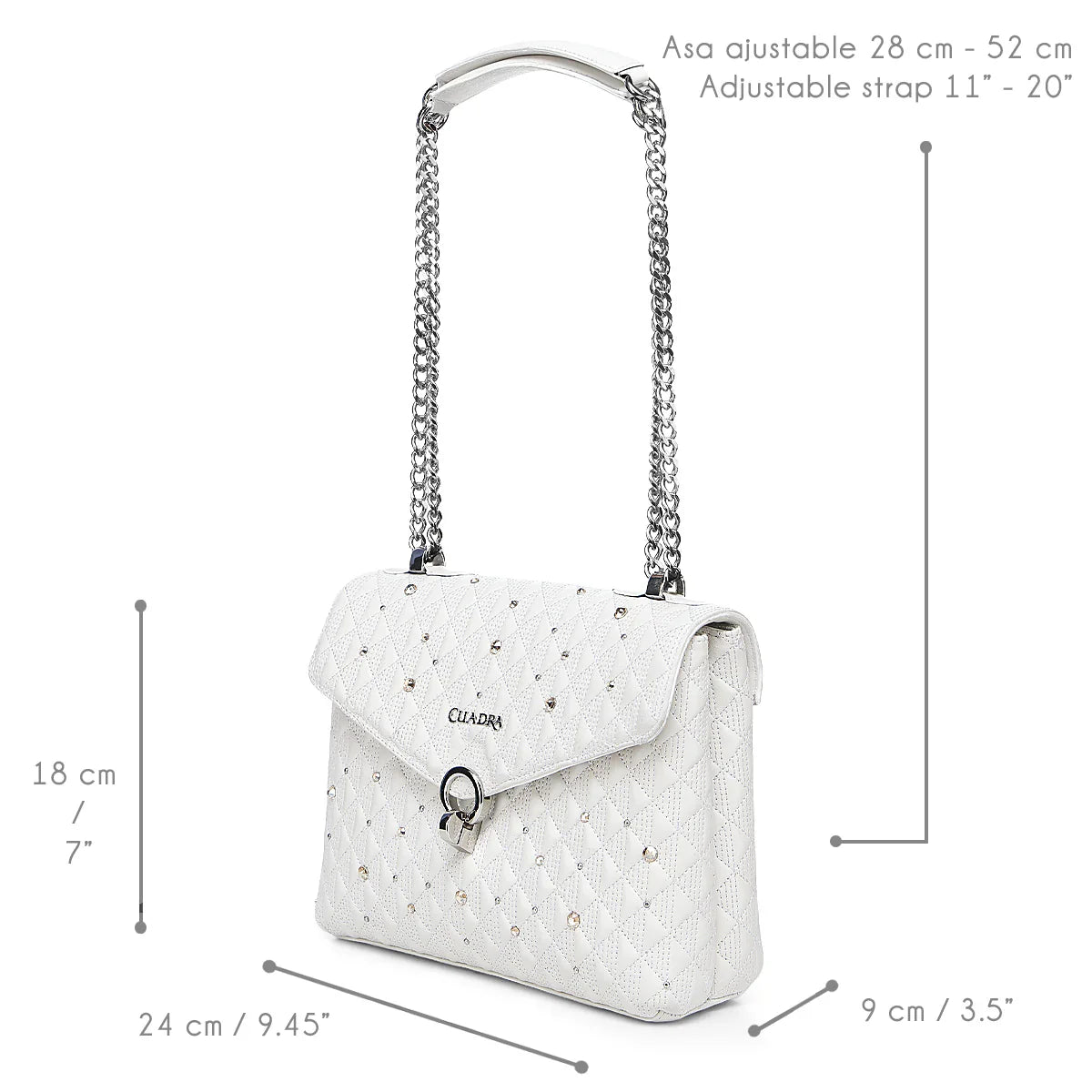 Cuadra Ladies Bag White DU732