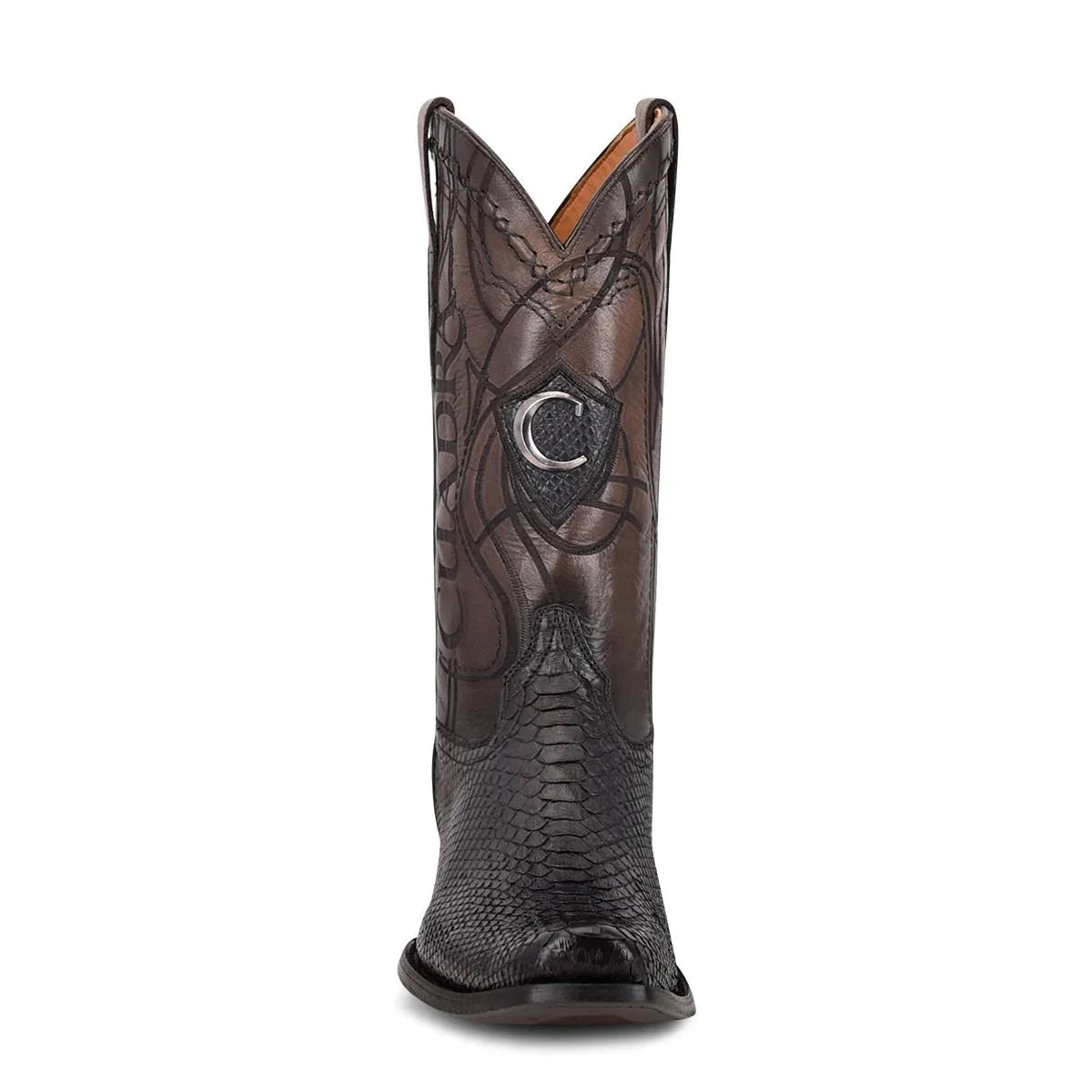 Cuadra Python Boots Lunge Black – El Potrero Western Wear