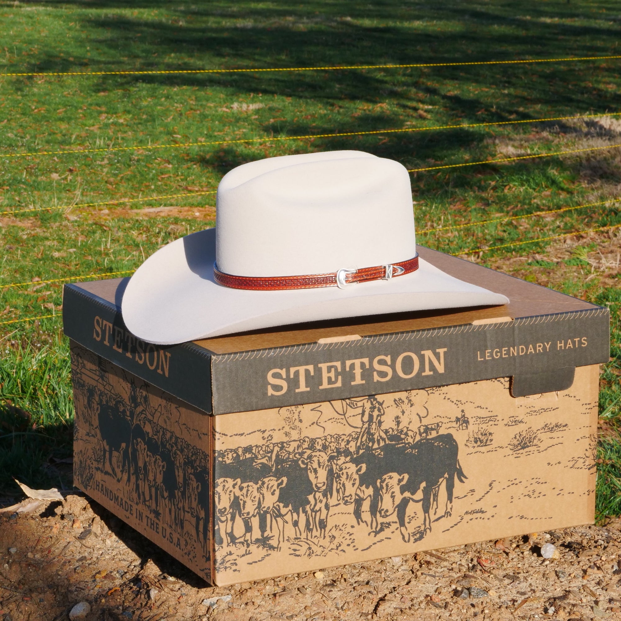 Stetson Marshall Hat 4X Ranch Tan