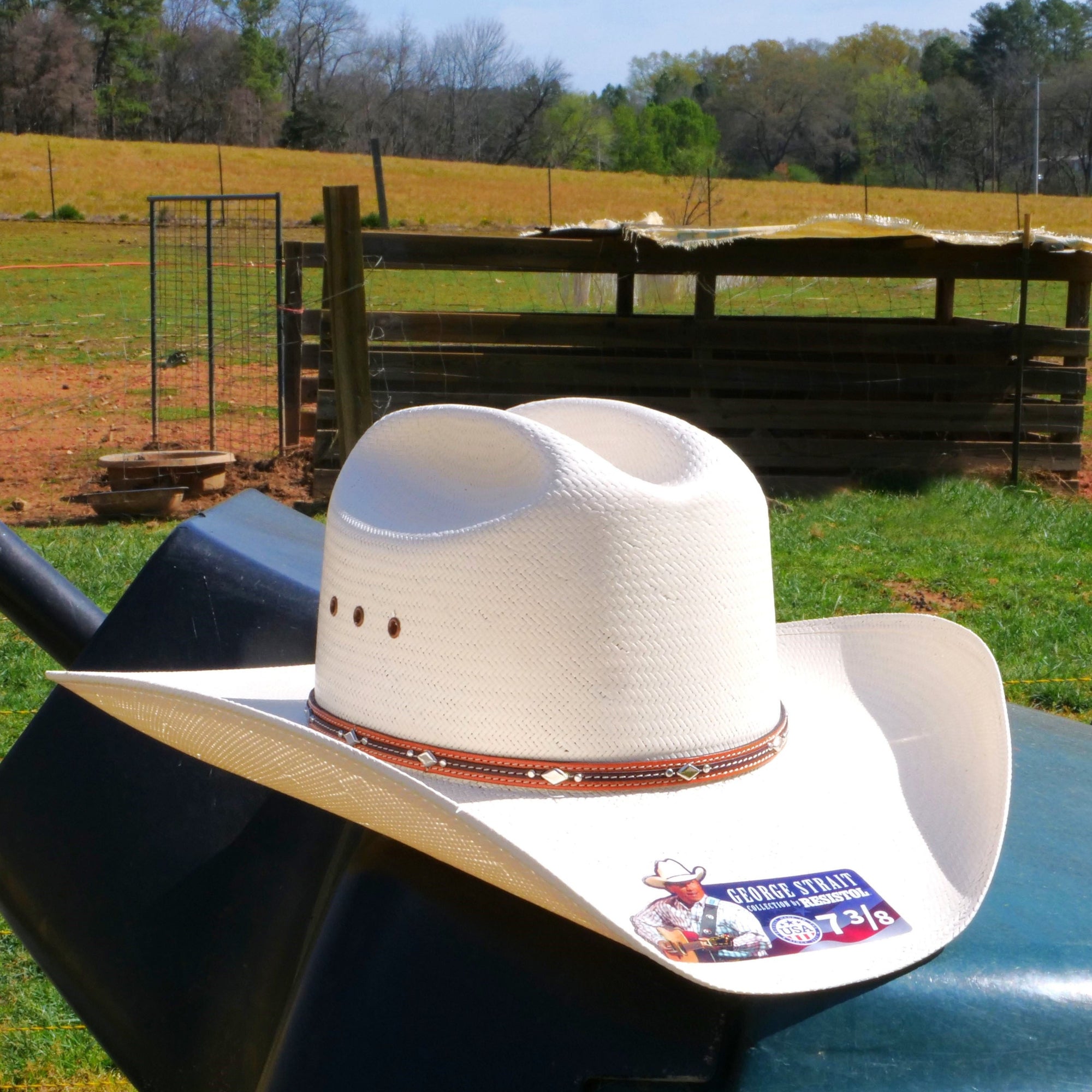 george strait straw hat