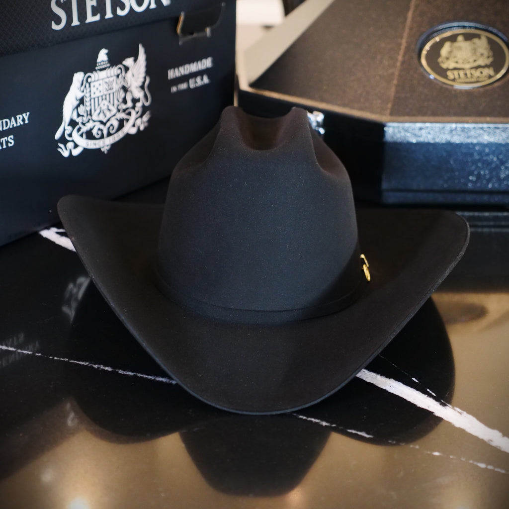 El General Suede Western Kids Hat Black 44247