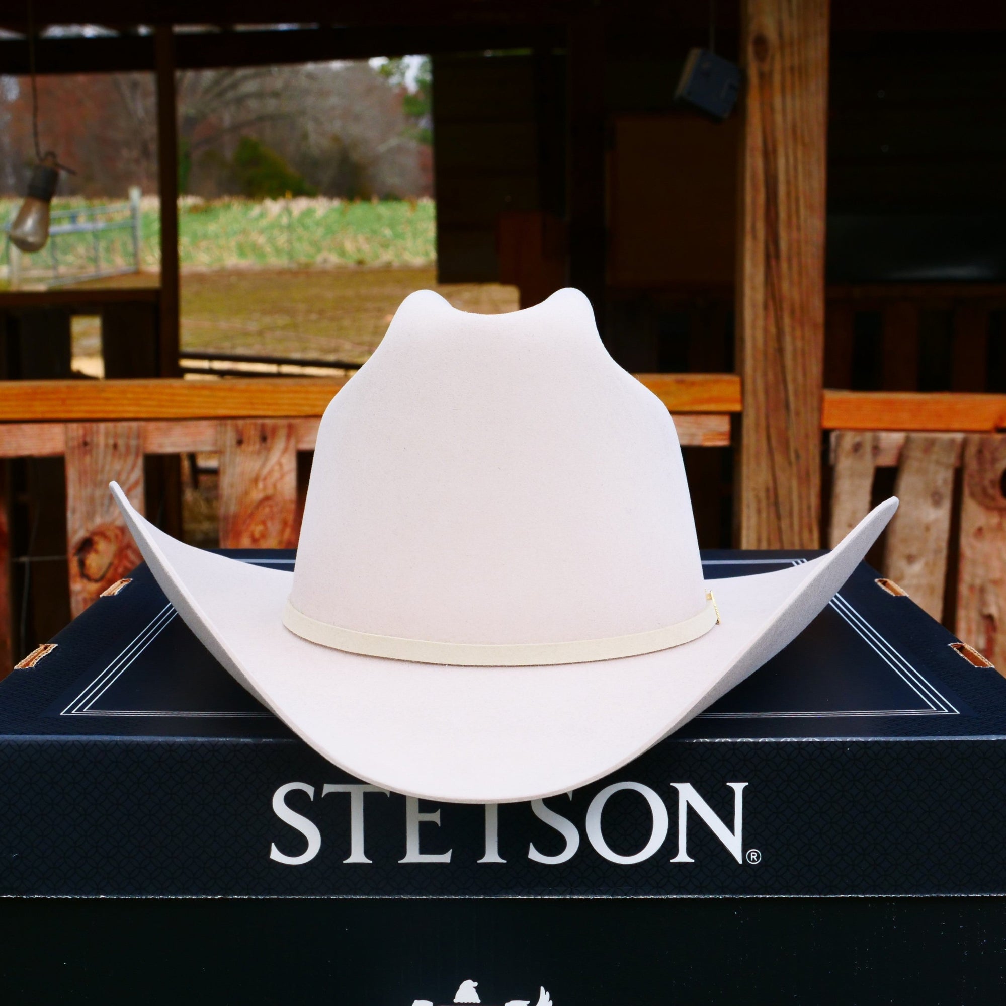 Stetson 100x el presidente cowboy hat 5" crown