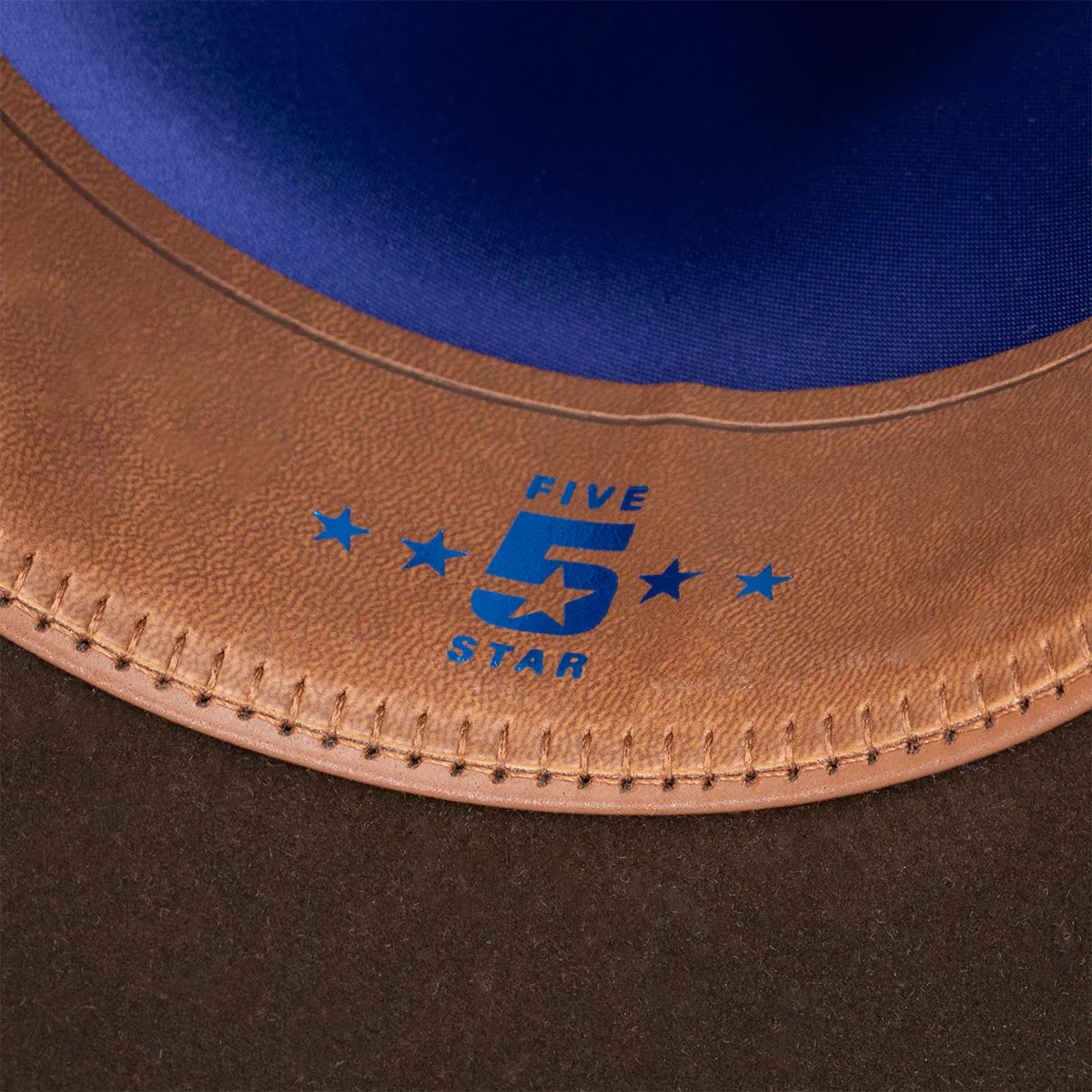 Resistol 5x Felt Five Star Cowboy Chocolate