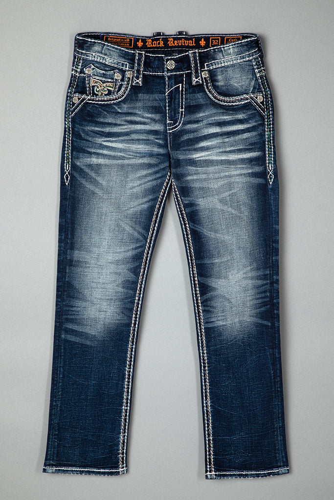 Rock Revival Cash Straight Jeans