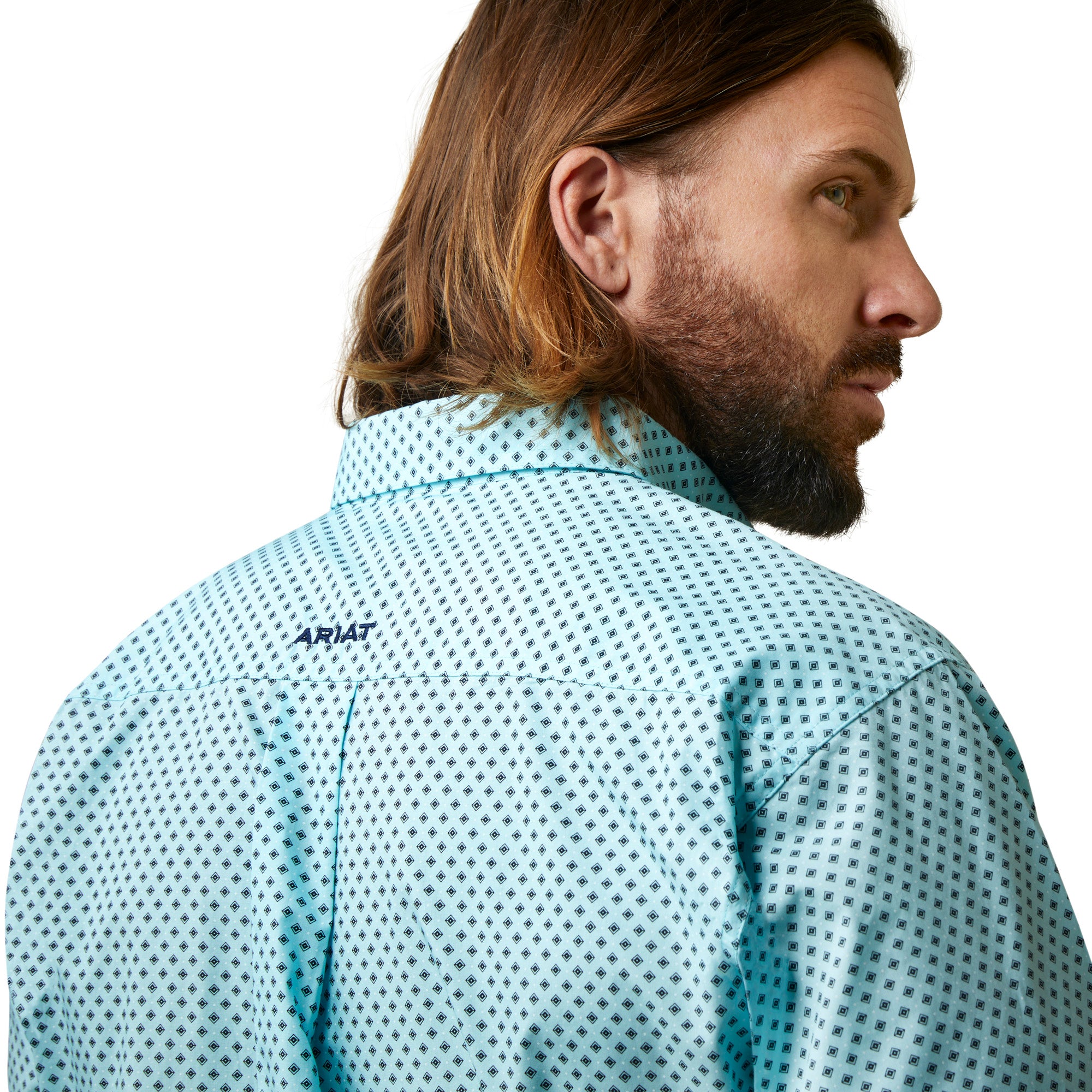 ARIAT Men's Osburn Classic Fit Shirt - Rugged Casual Button Down For Everyday Wear