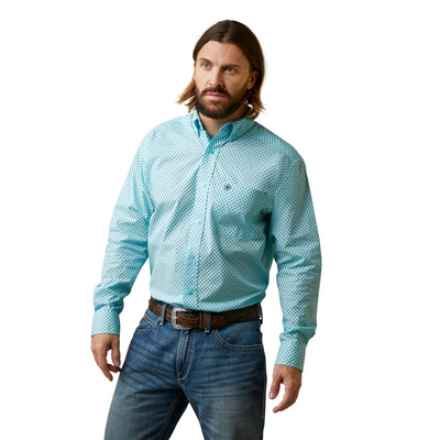 mens turquoise shirt