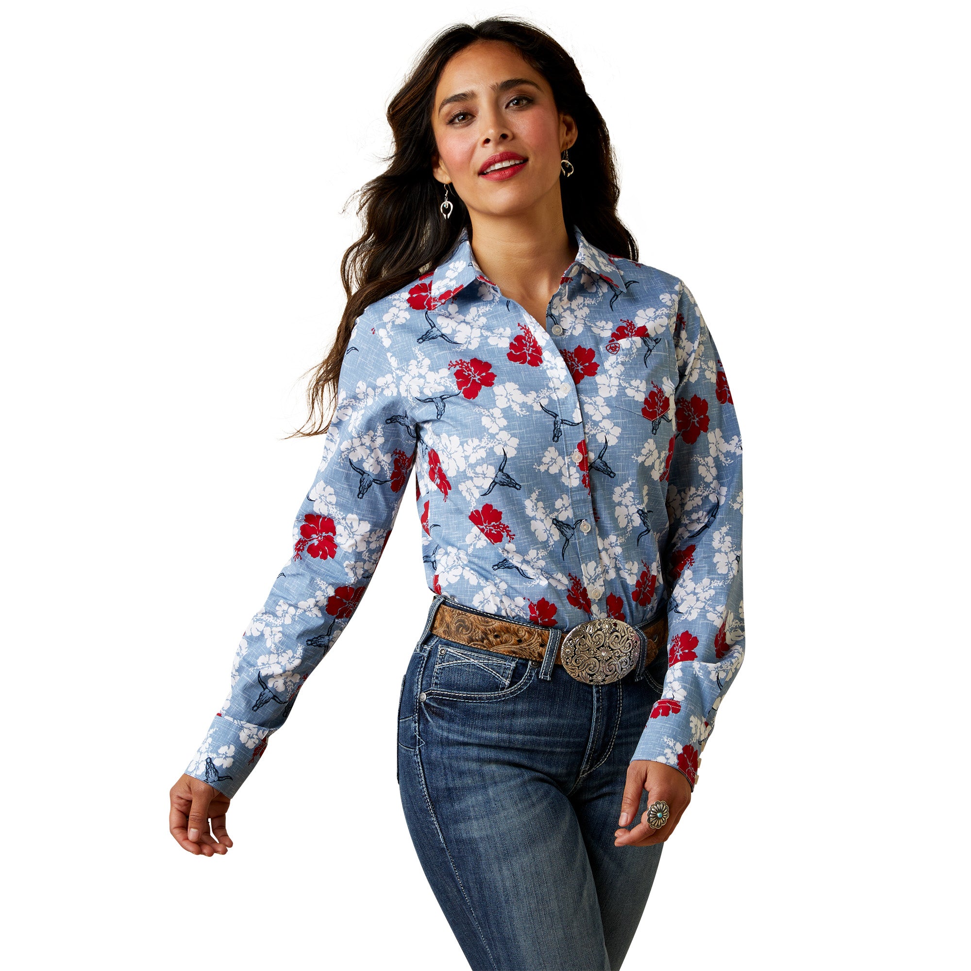 ariat womens long sleeve shirt