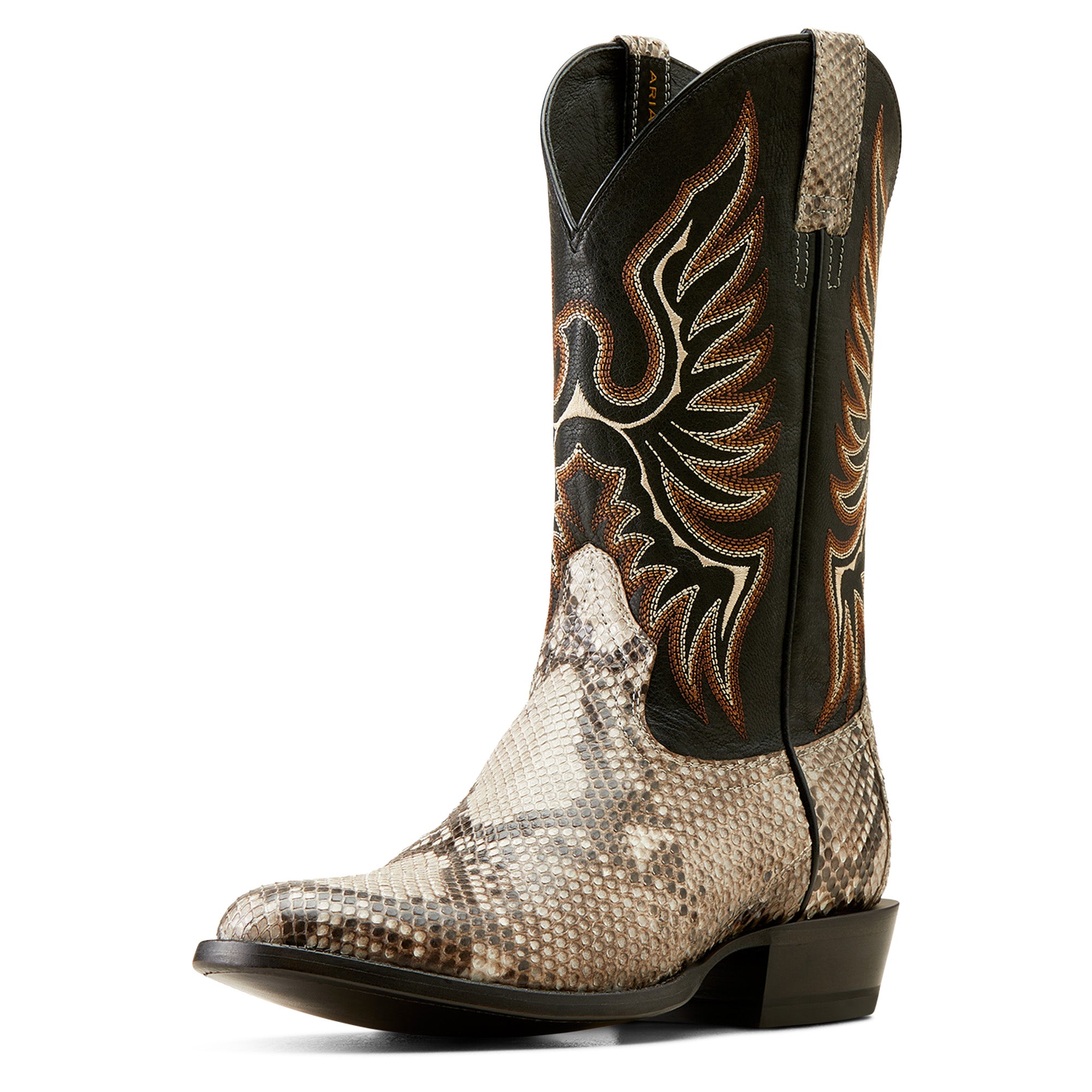 botas de piton para caballero