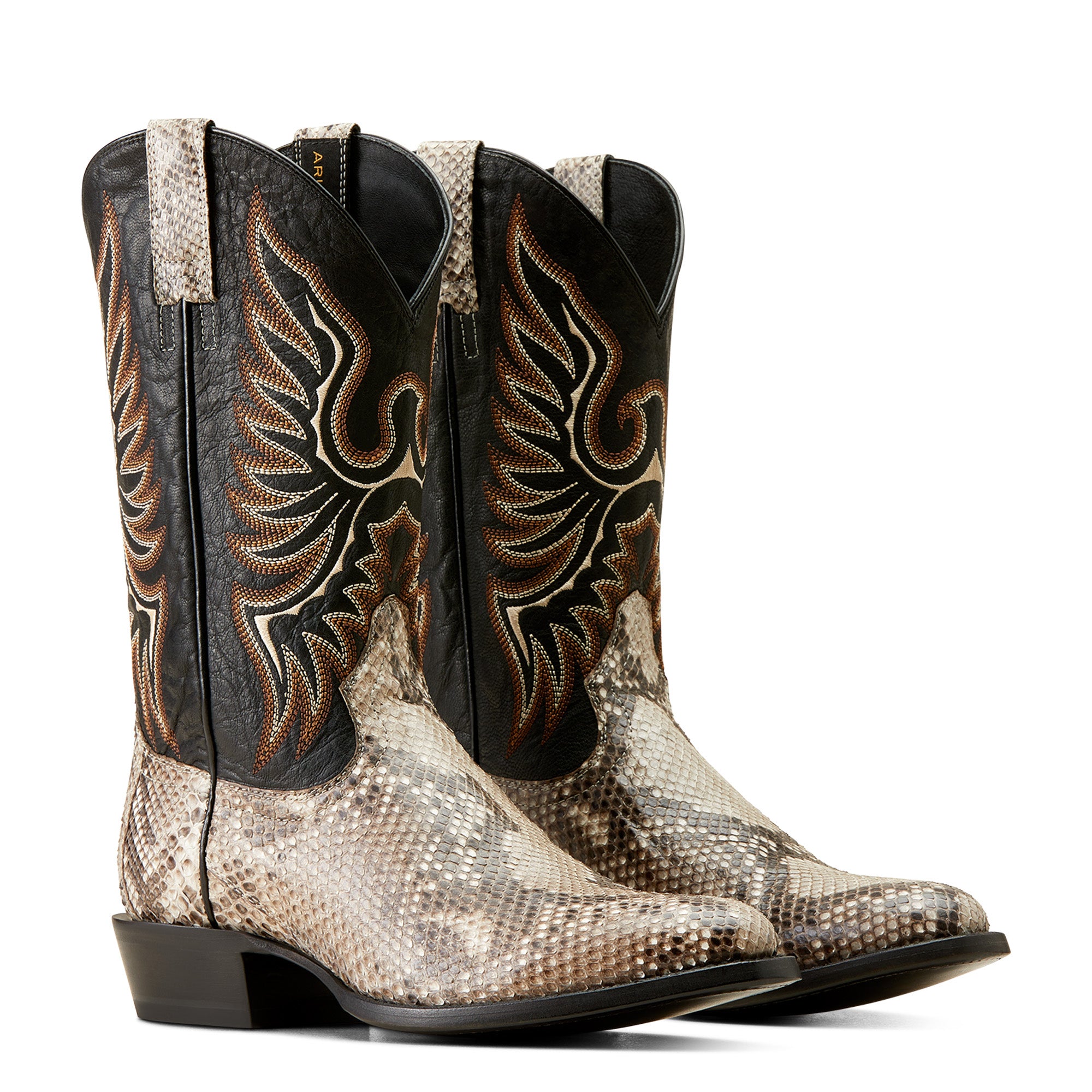 ariat snakeskin boots