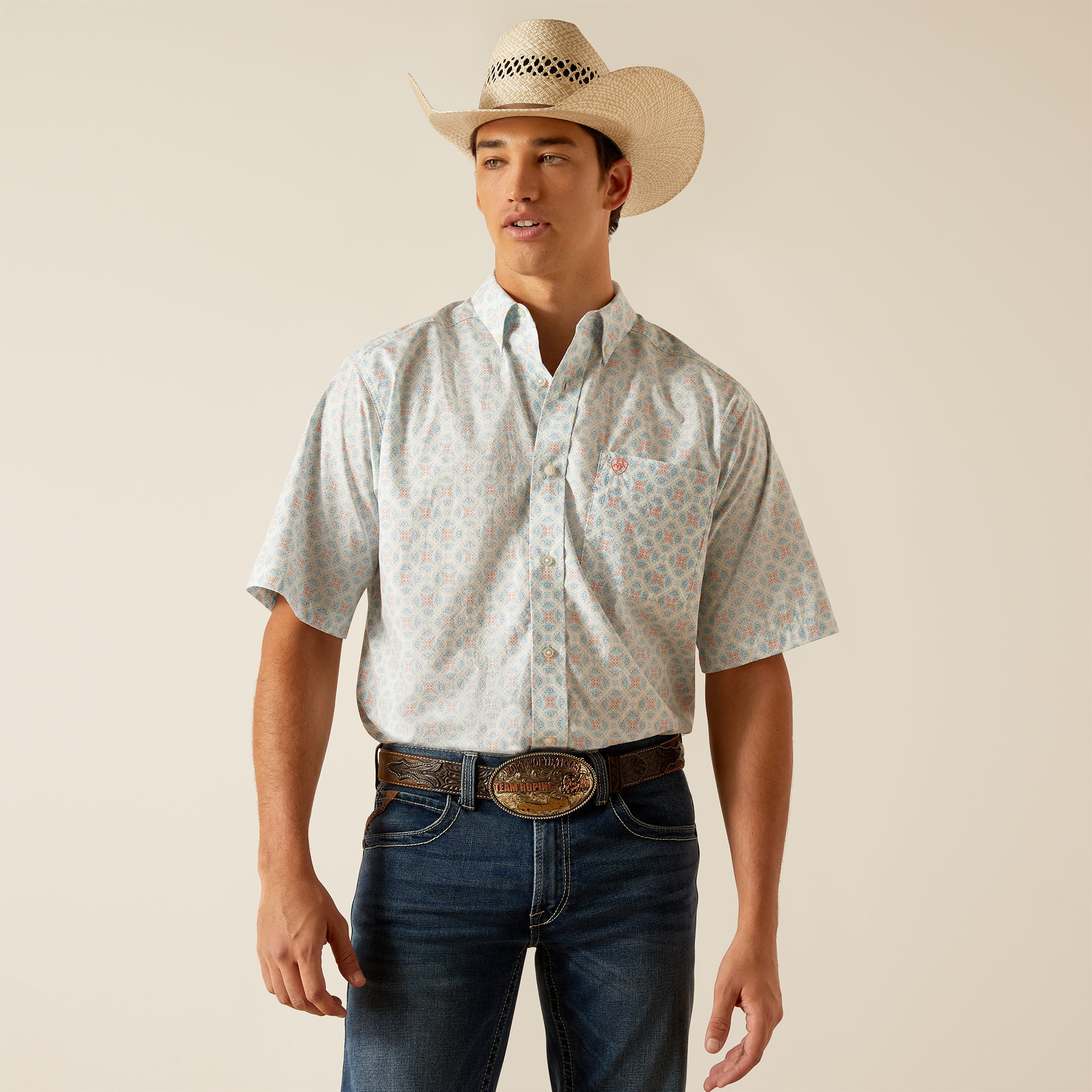 ariat short sleeve shirt