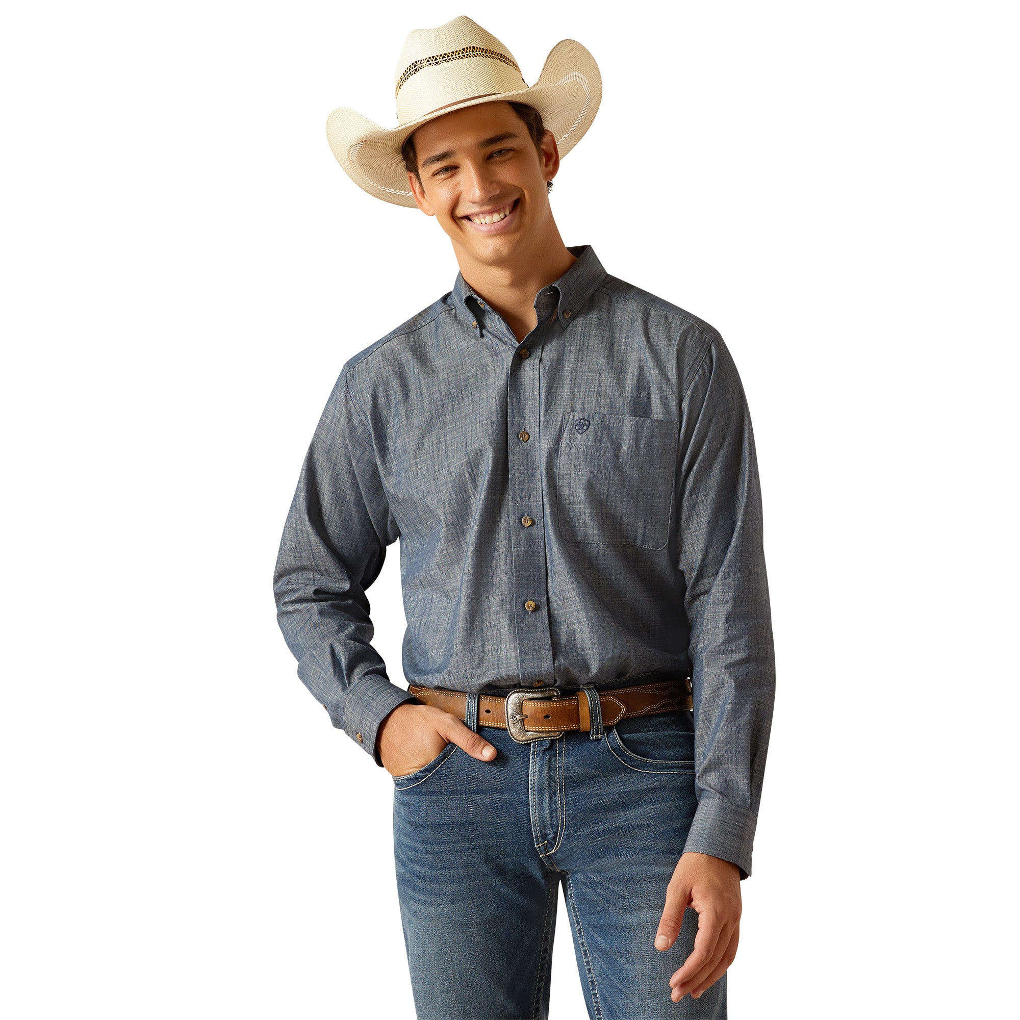 ariat denim shirt