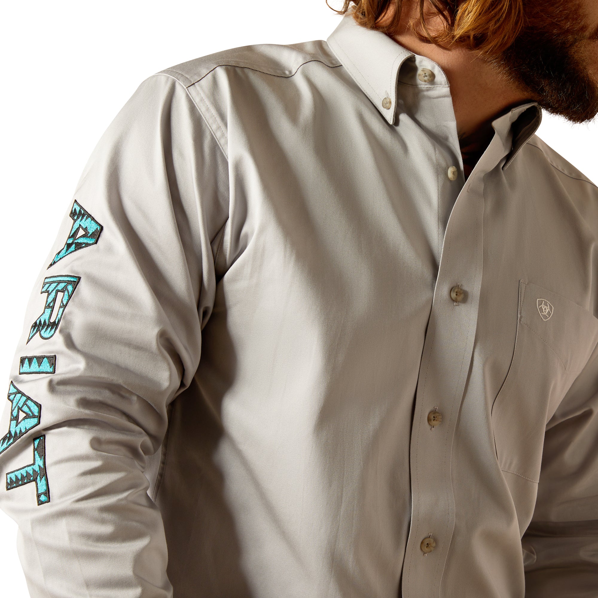 grey ariat shirt