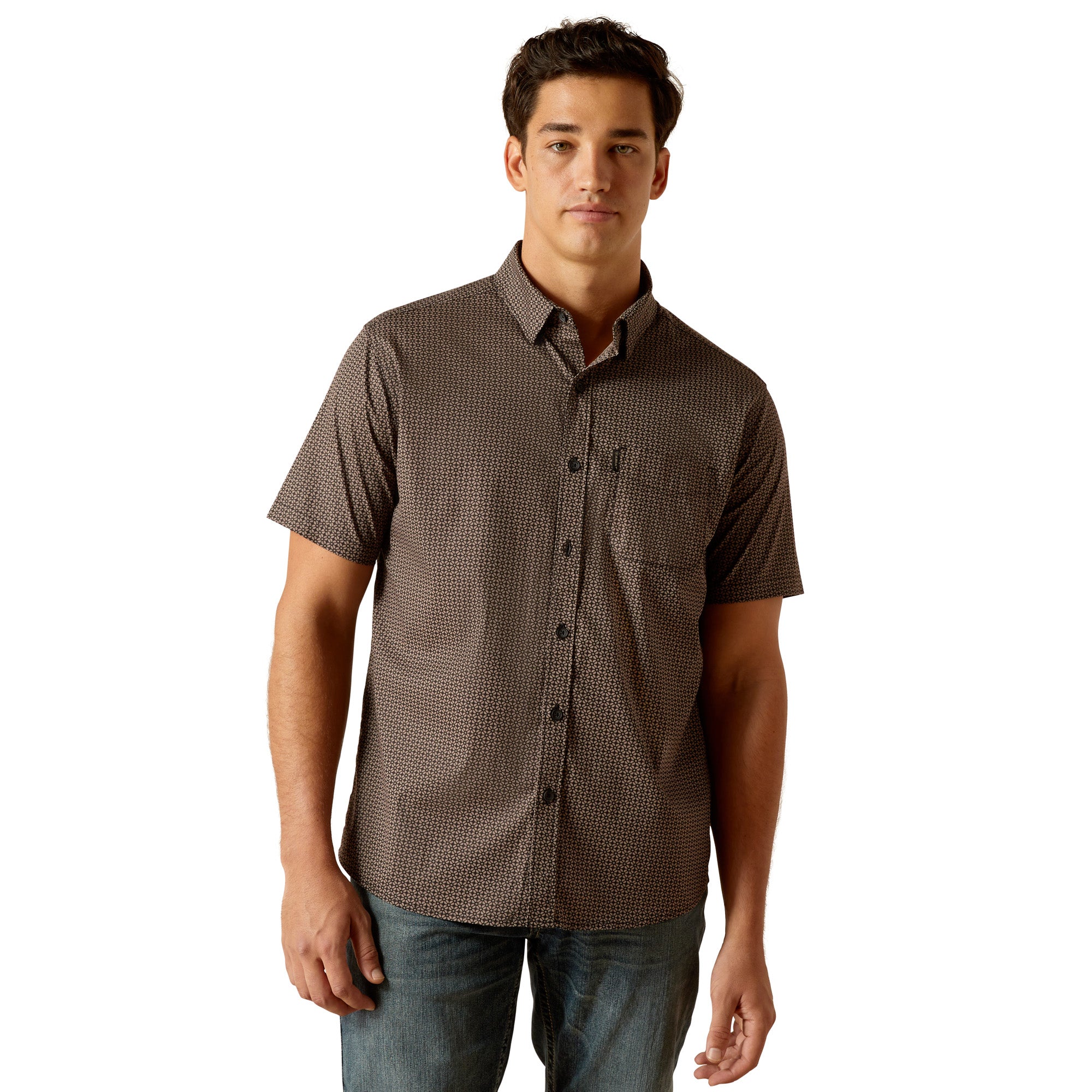 ariat short sleeve shirts for men