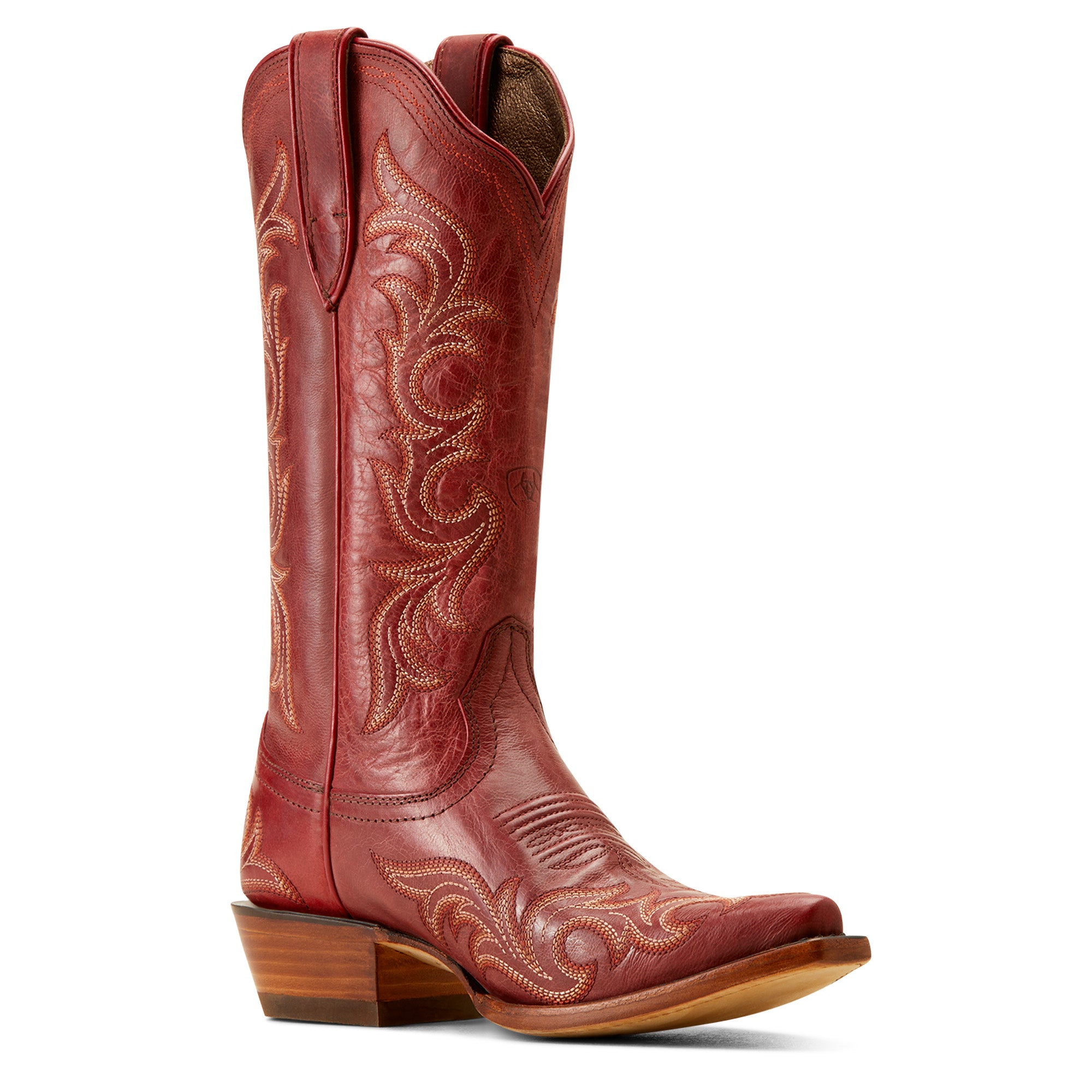 red snip toe boots for women ariat