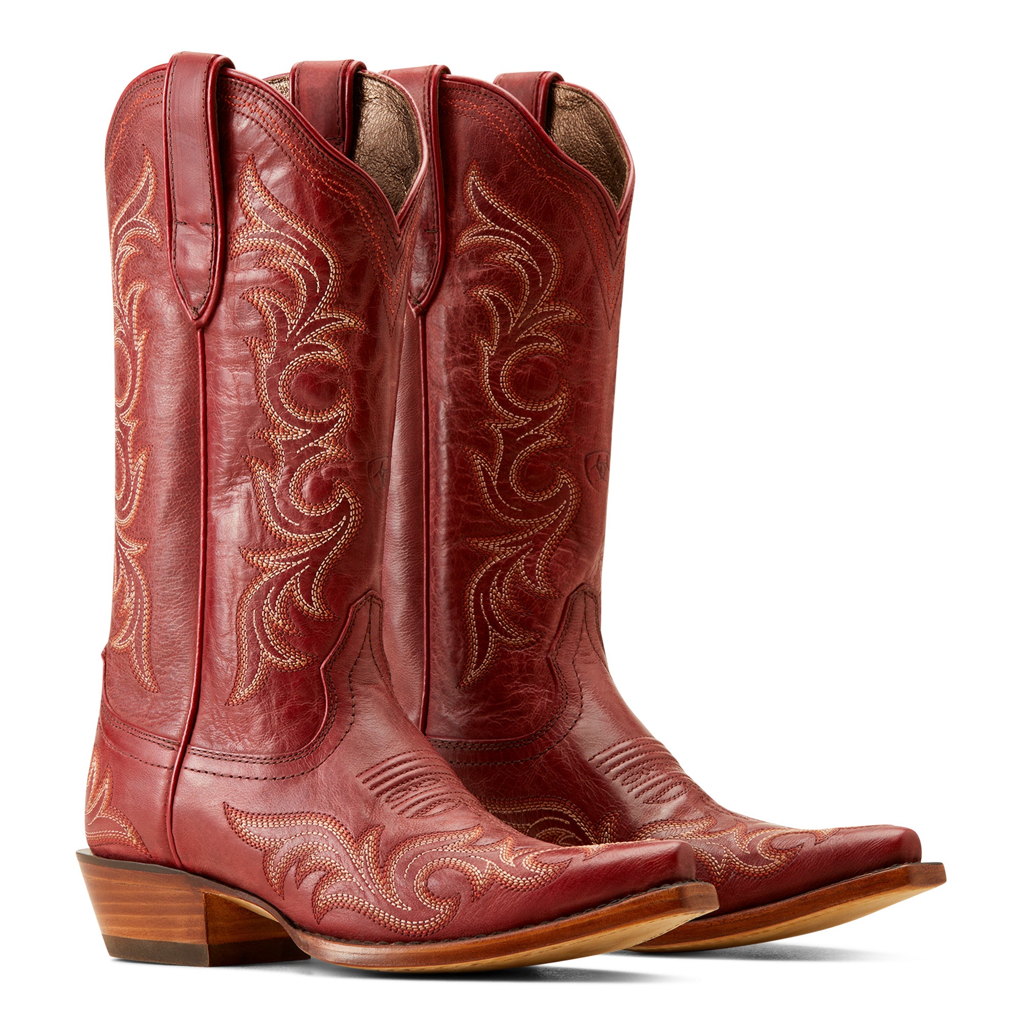 red tall boots for women ariat