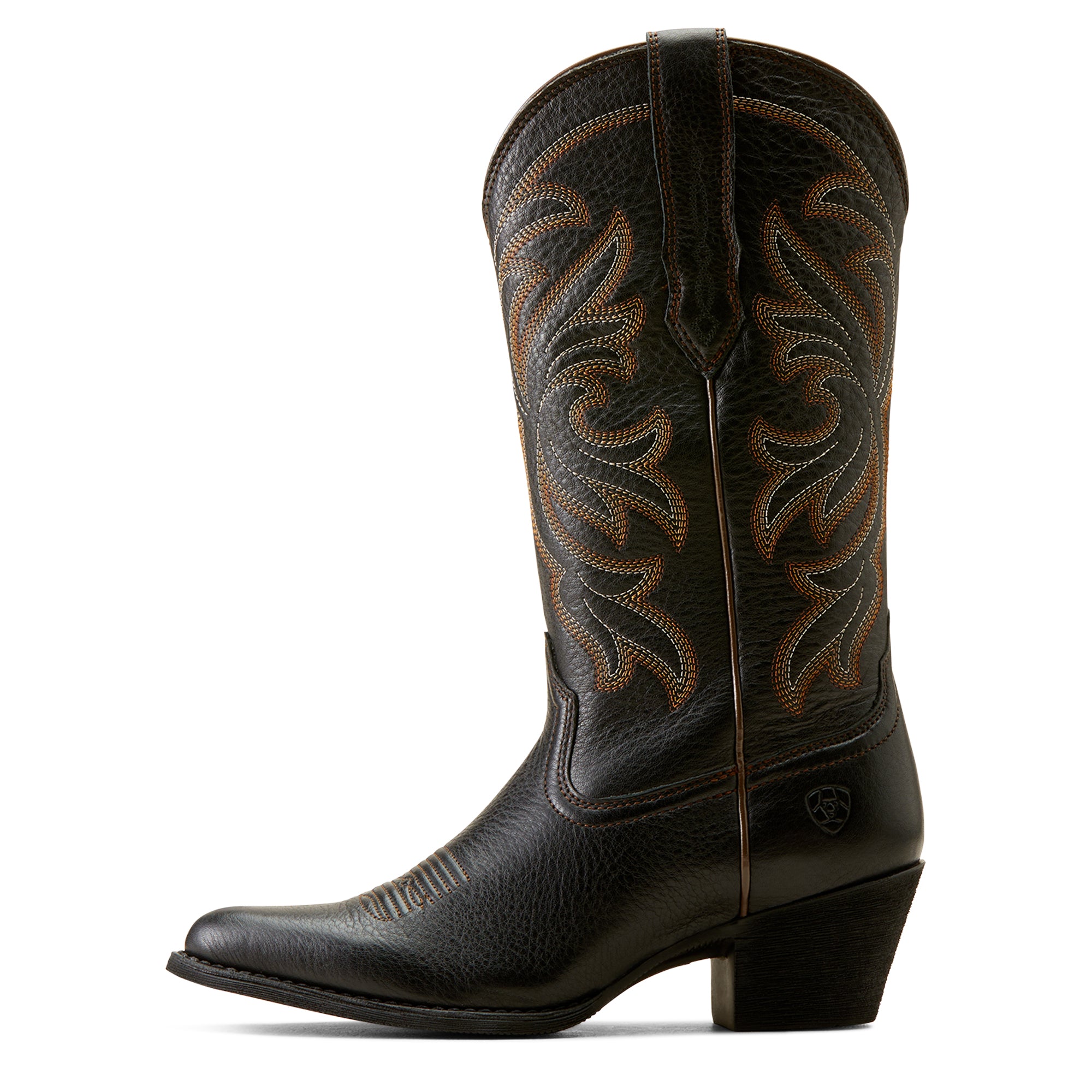 black cowgirl boots