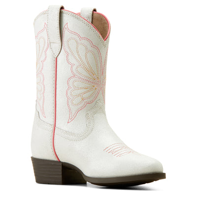 girl cowgirl boots white