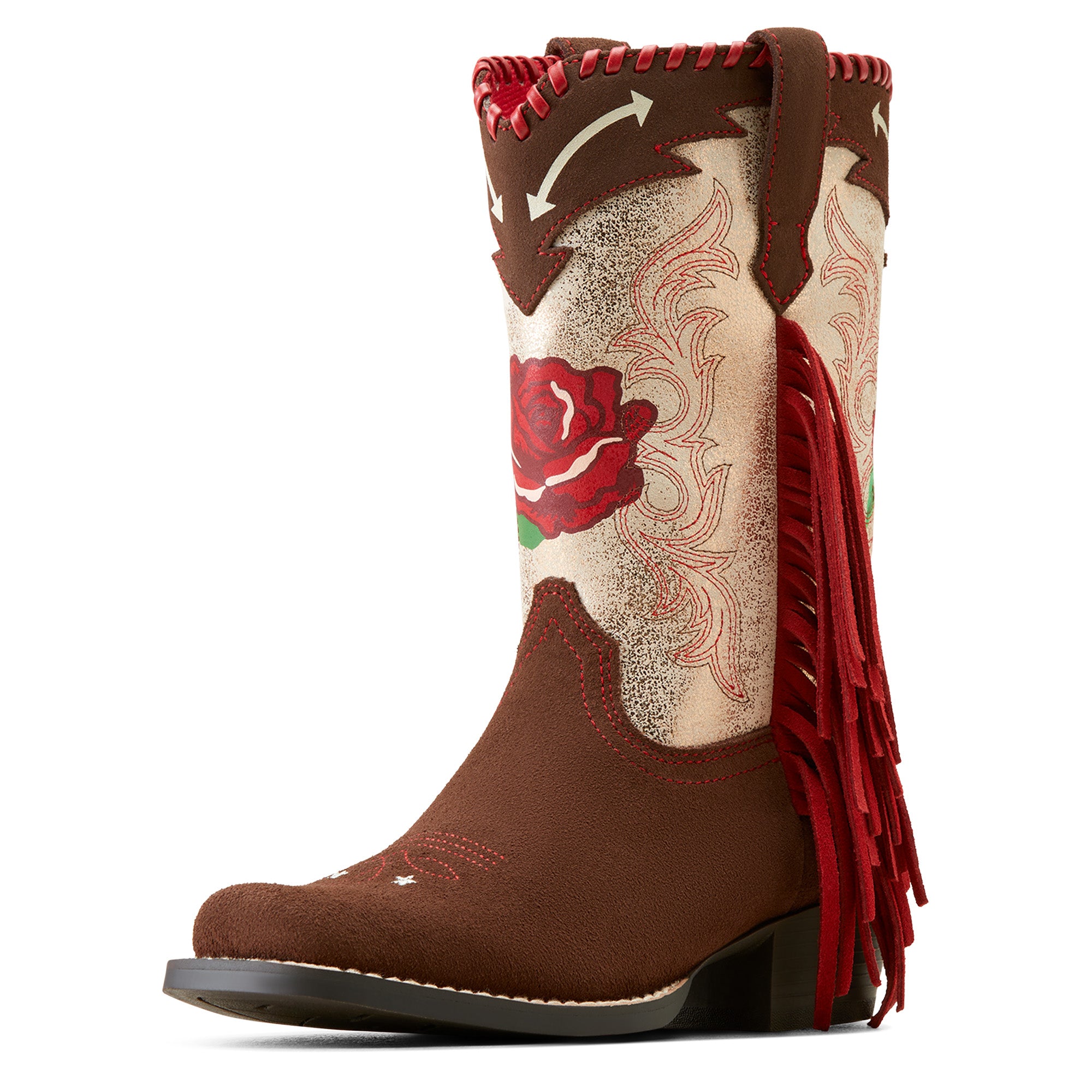 ariat flower boots for girls