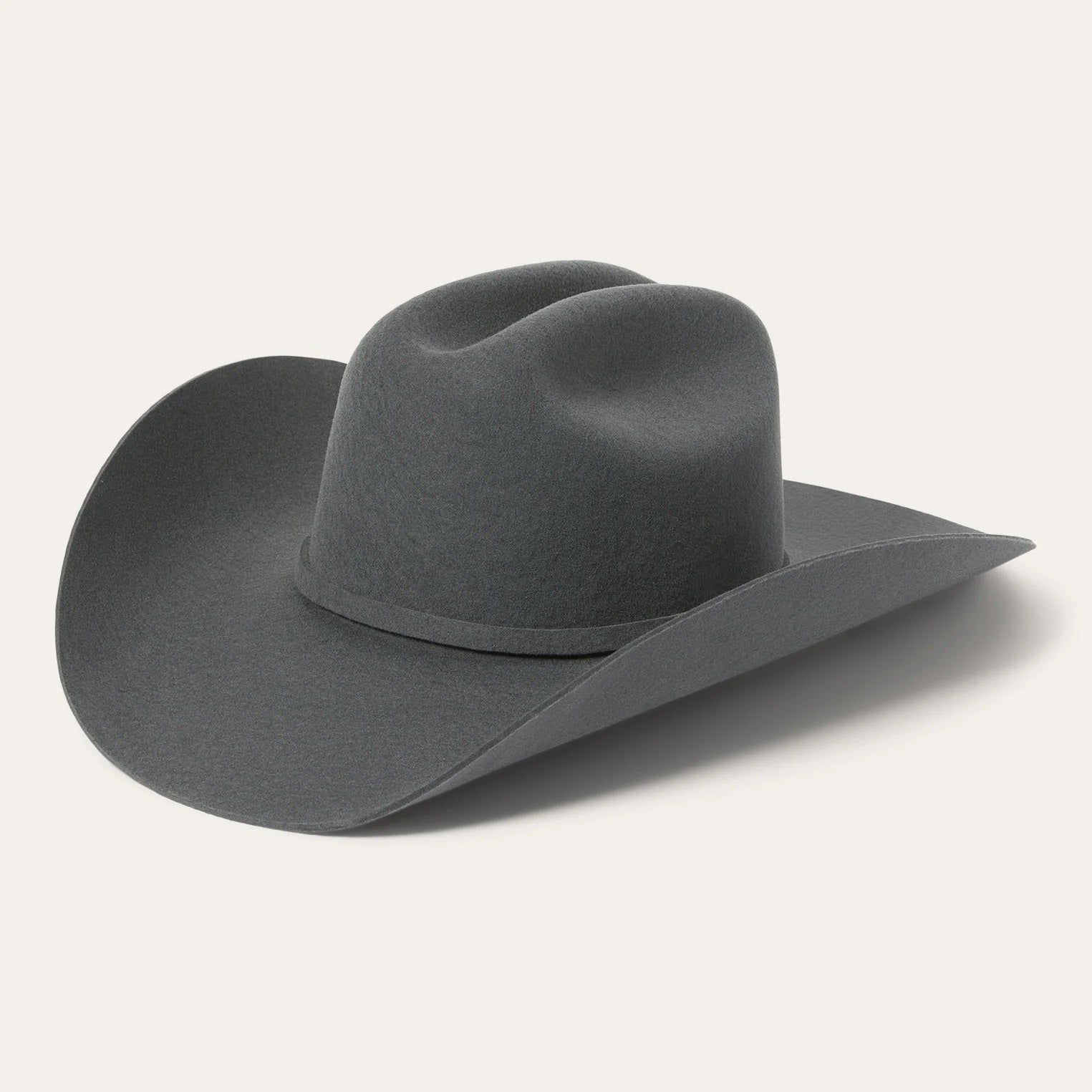 stetson grey cowboy hat