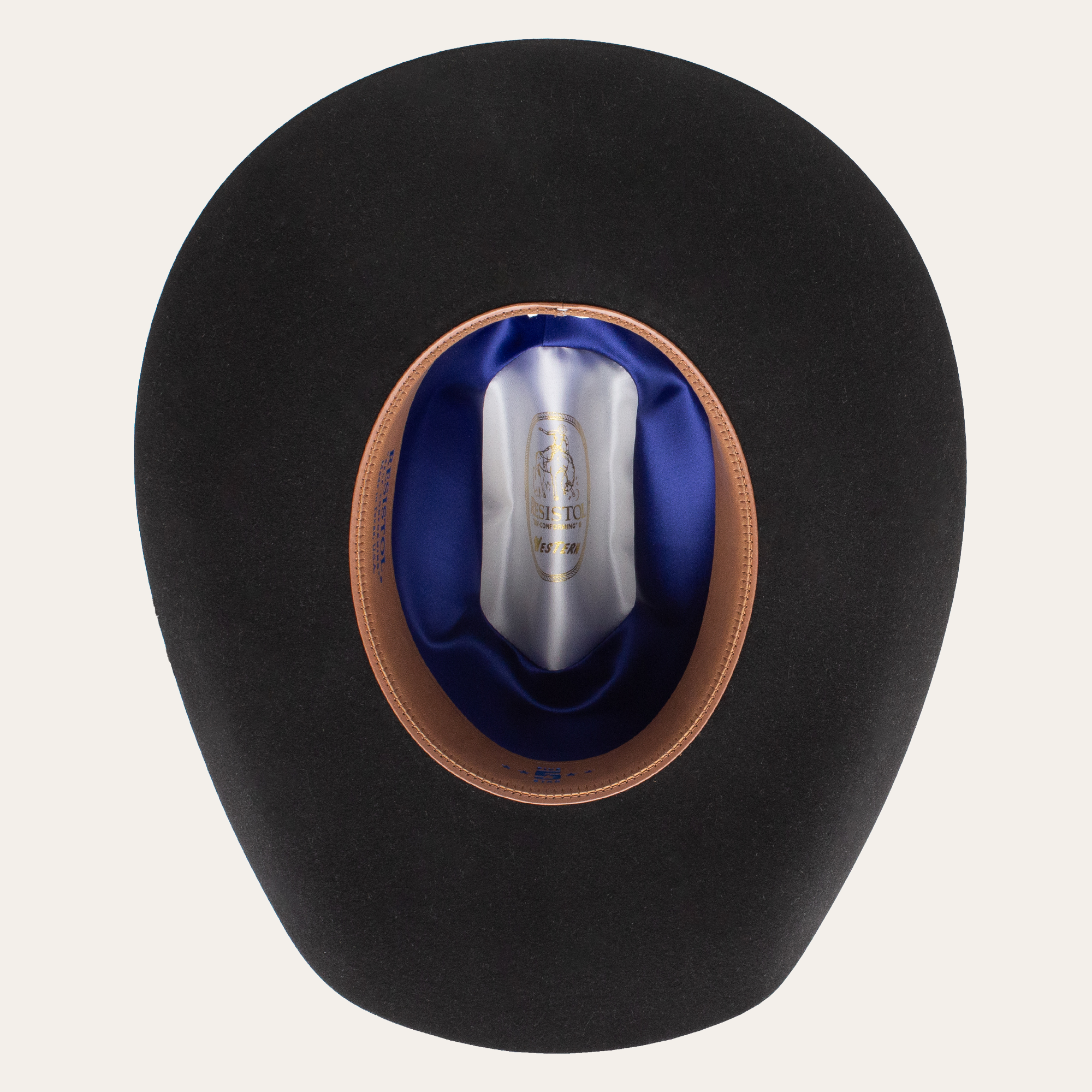 Resistol 5x Felt Five Star Cowboy Hat Black