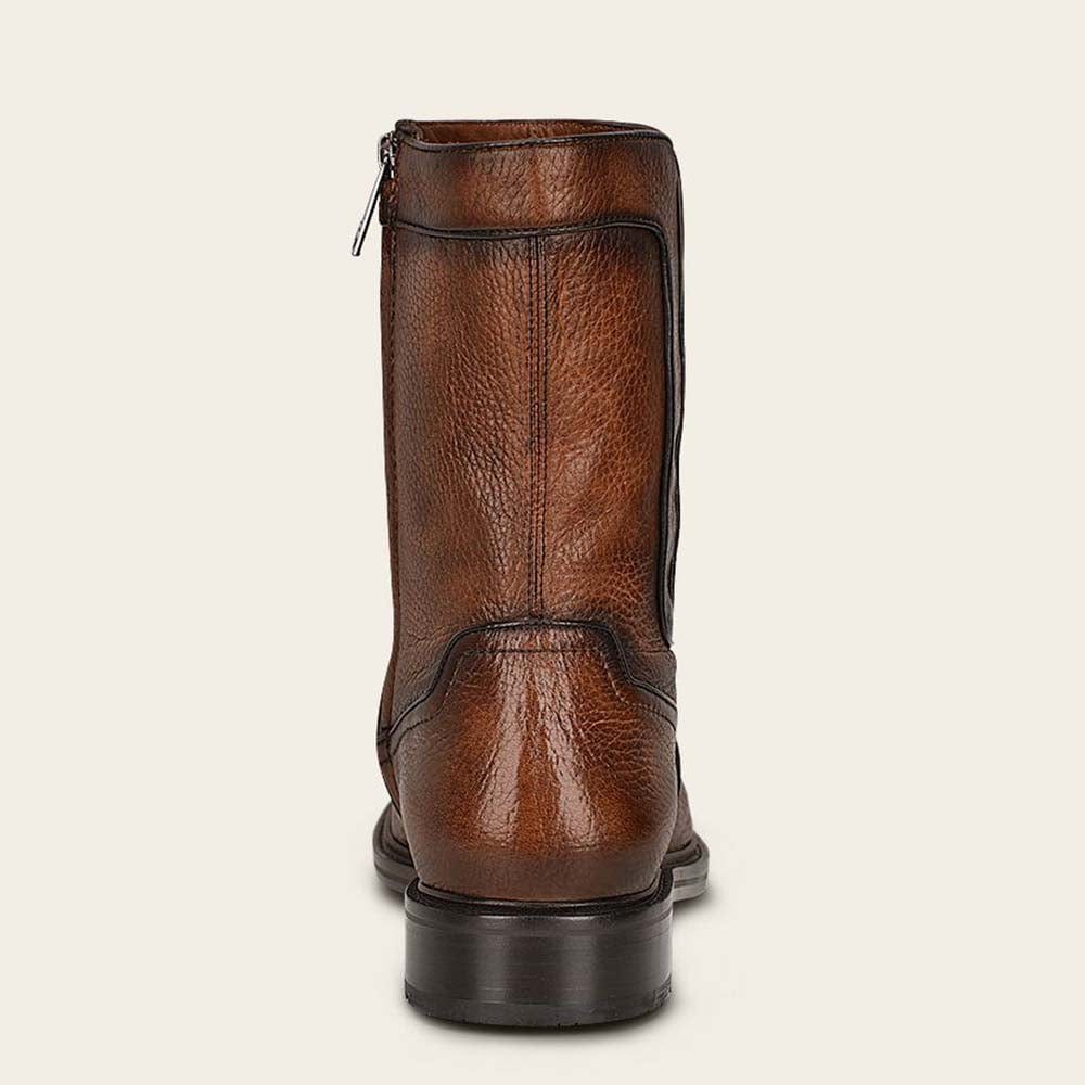 Cuadra Men&#39;s Zipper Round Toe Deerskin FC661