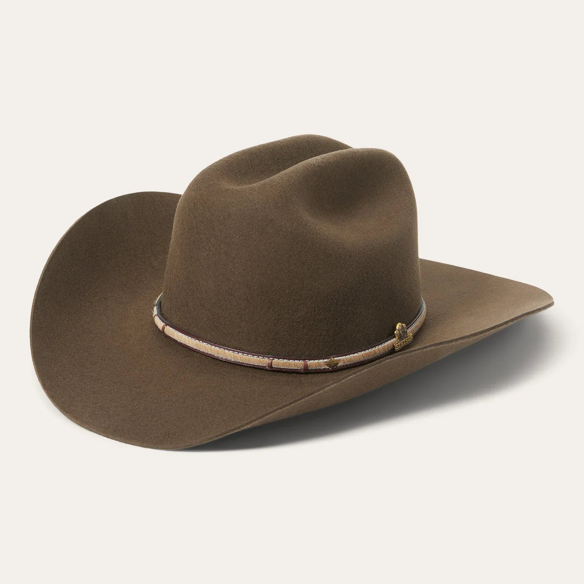 STETSON POWDER RIVER 4X HAT WOOL BUFFALO