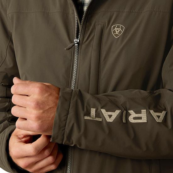 Ariat Men's Pioneer Softshell Jacket Brown