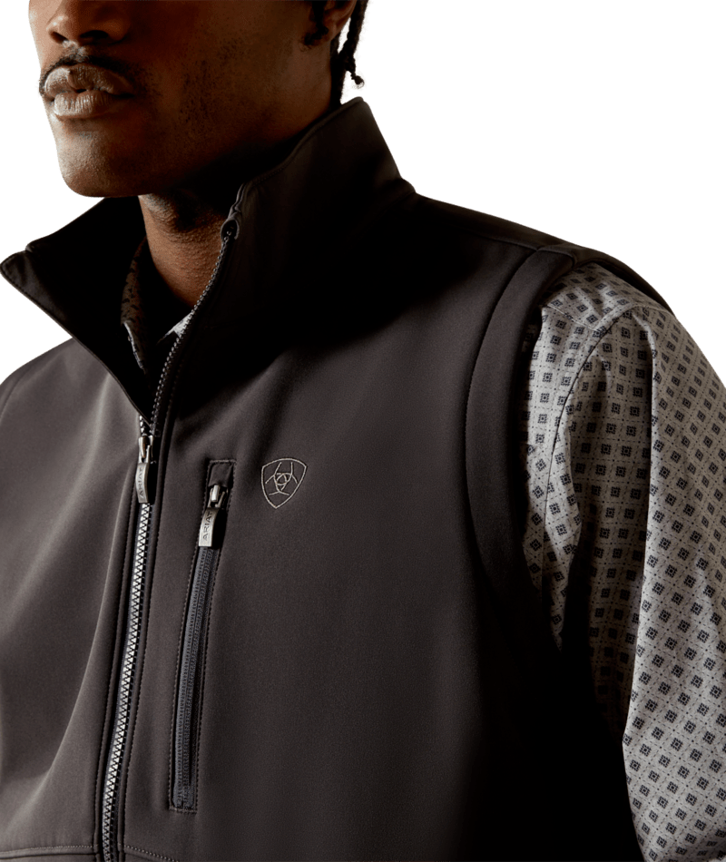 Ariat Men's Vernon Softshell Vest Phantom 10062589