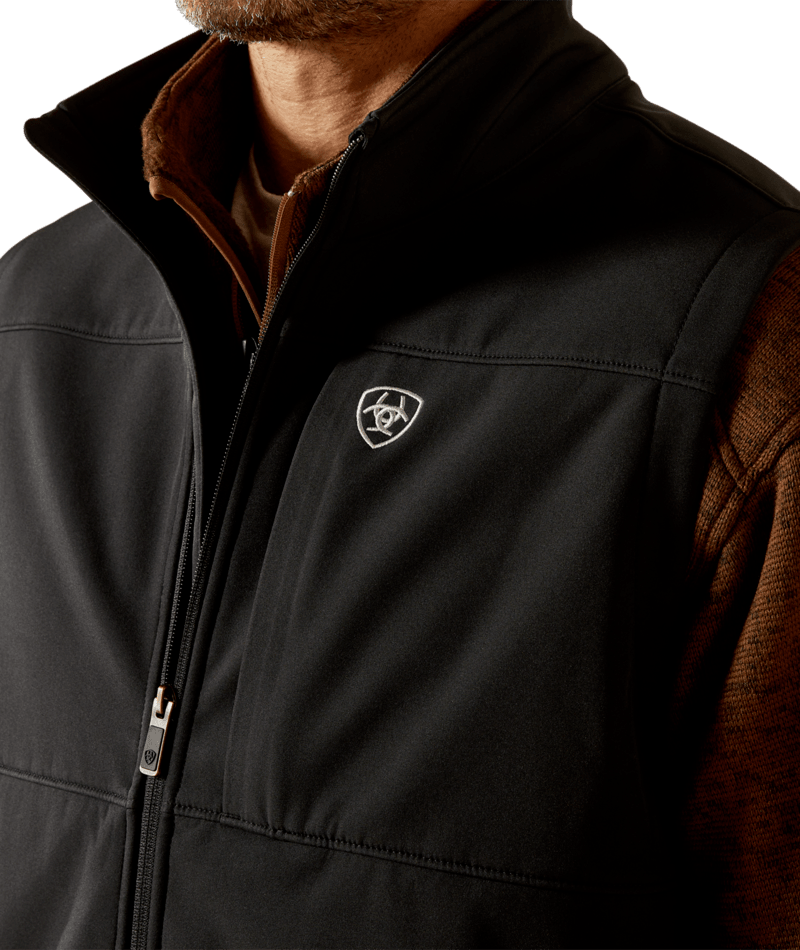 Ariat Men's Vernon Softshell Vest Black 10062600