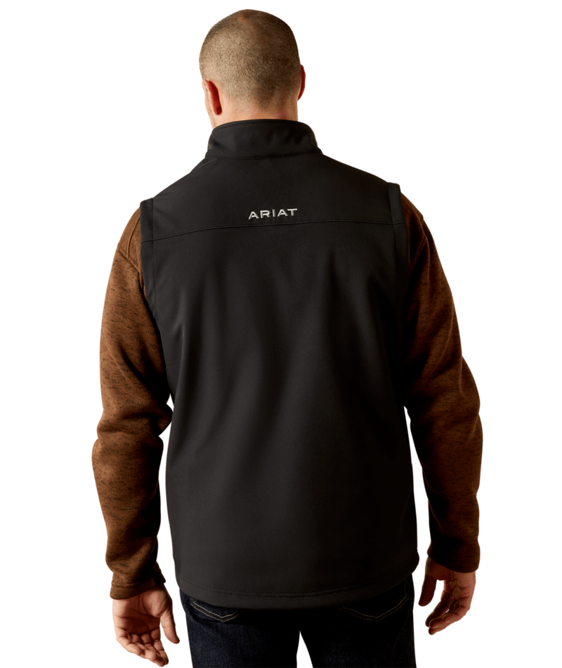 Ariat Men's Vernon Softshell Vest Black 10062600
